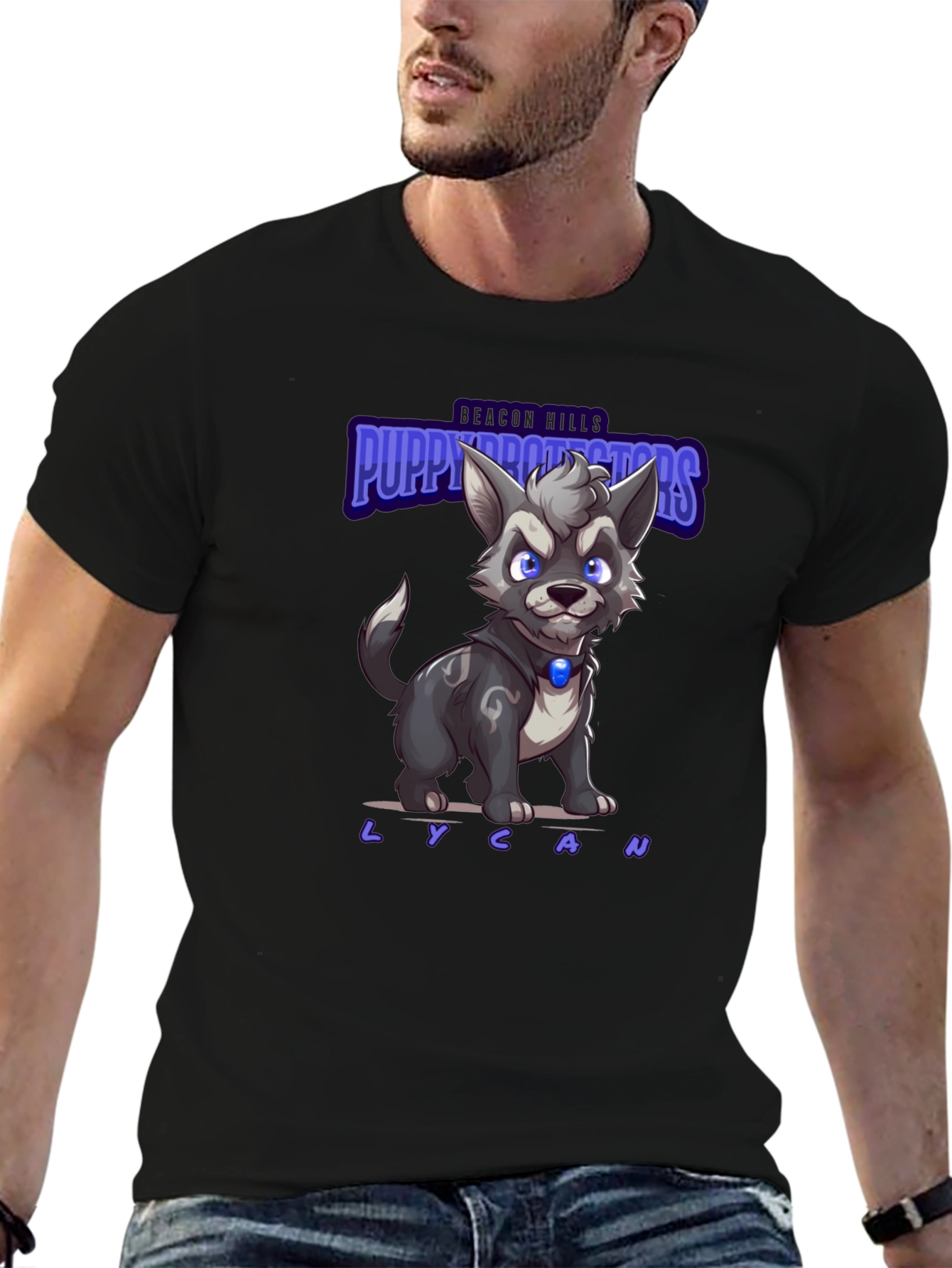 Puppy Protectors Cartoon Lycan T-Shirt