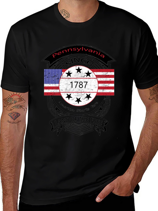 Pennsylvania 1787 Land of The Free T-Shirt