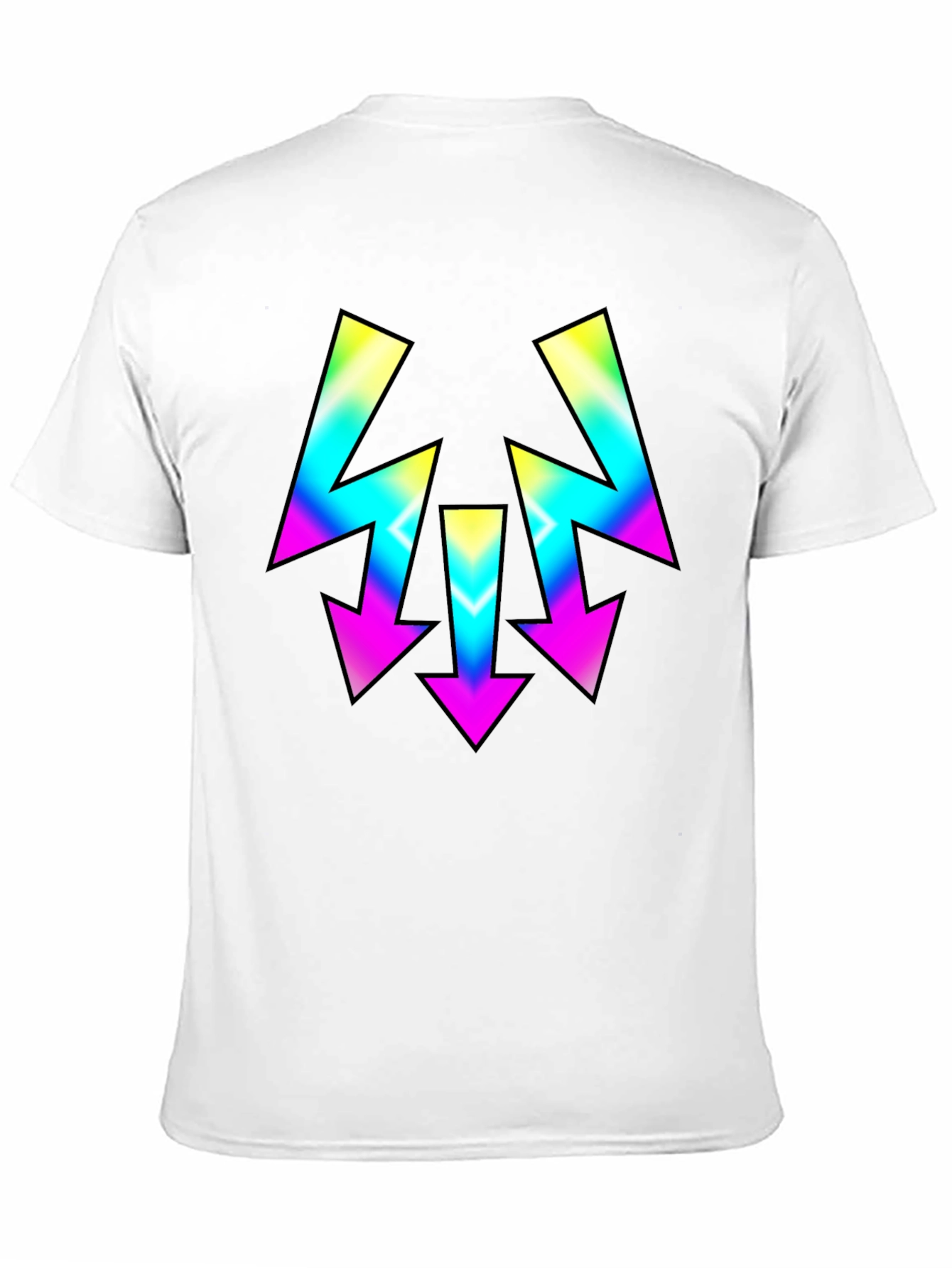 Retro Arrow Graphic Tee - Mens Black T-Shirt