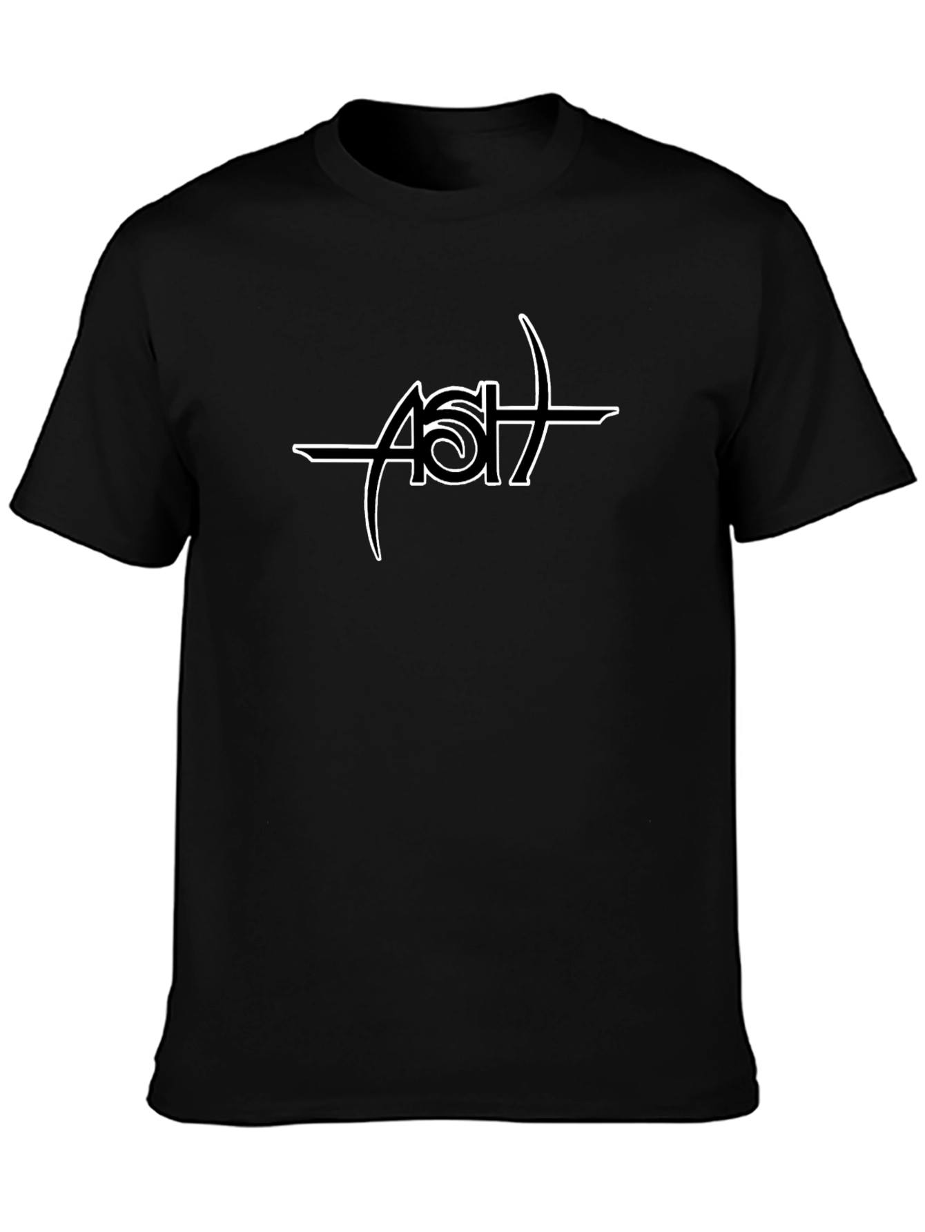 Black ASH Logo T-Shirt