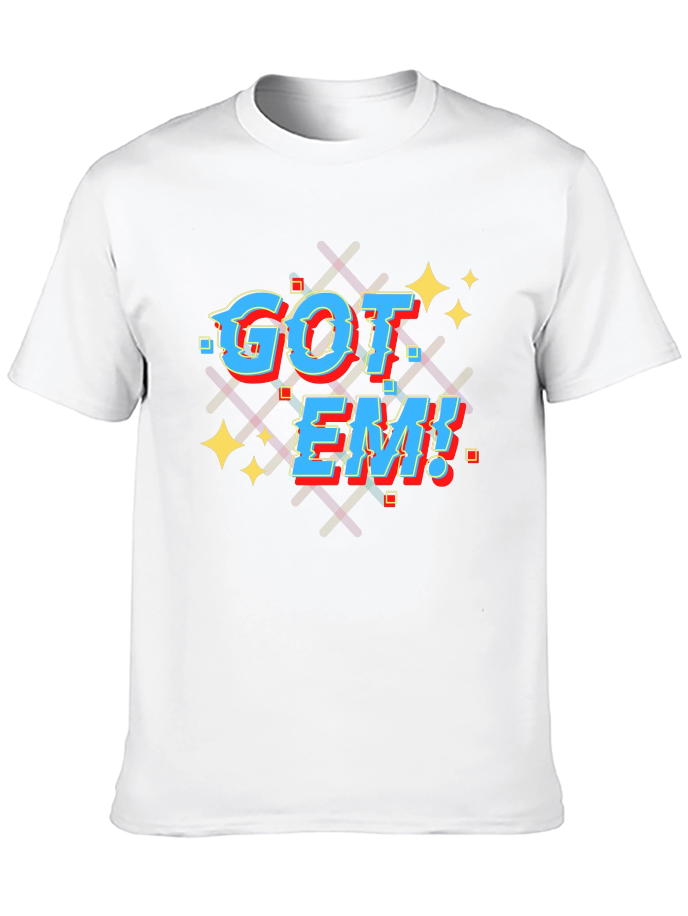 Got Em! Graphic T-Shirt - Black