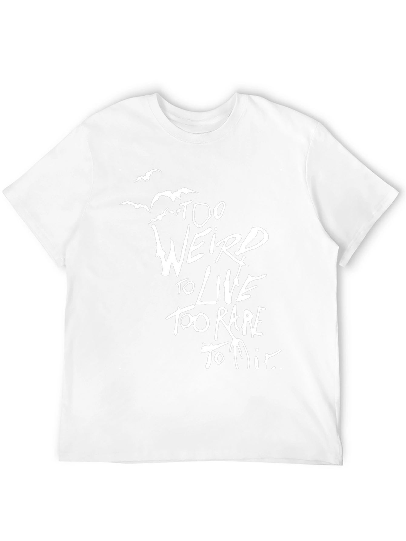Too Weird To Live Graphic Tee - Black