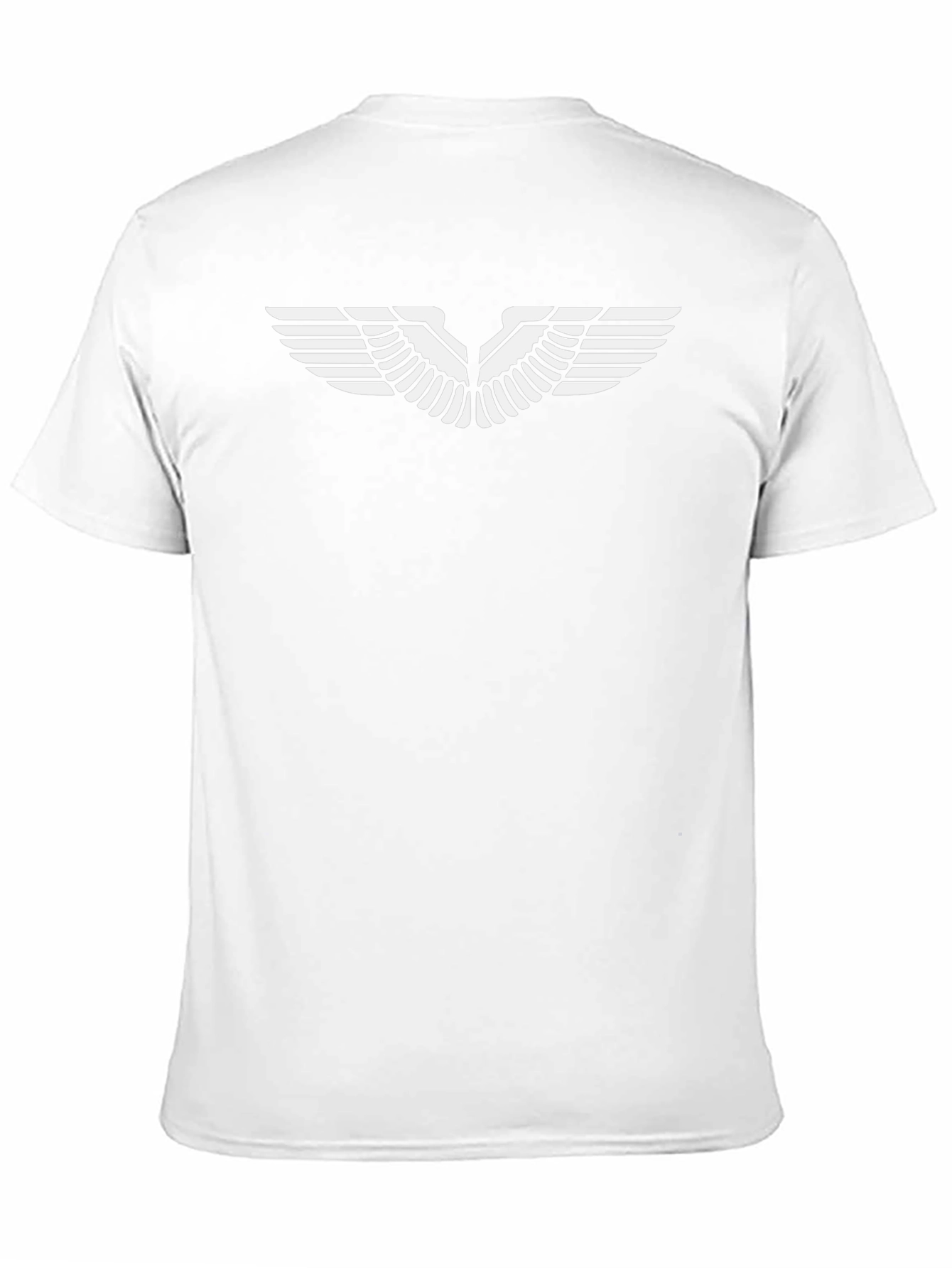 Winged Graphic Tee - Stylish Black Cotton T-Shirt