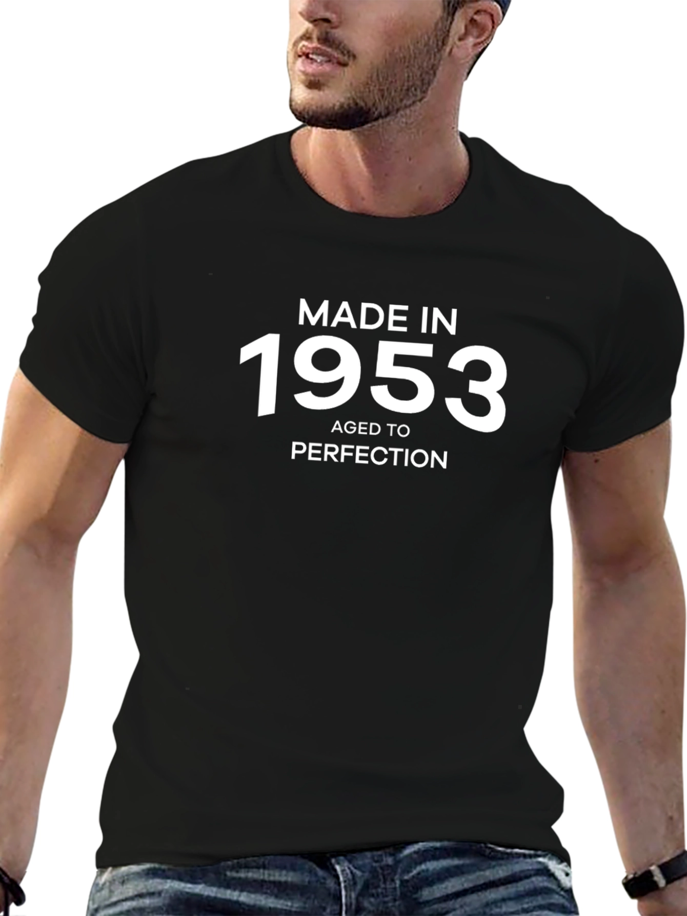 Made in 1953 Aged to Perfection Graphic T-Shirt