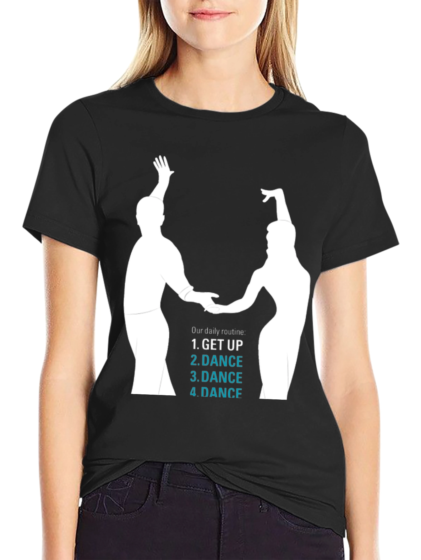 Dance Routine T-Shirt - Black