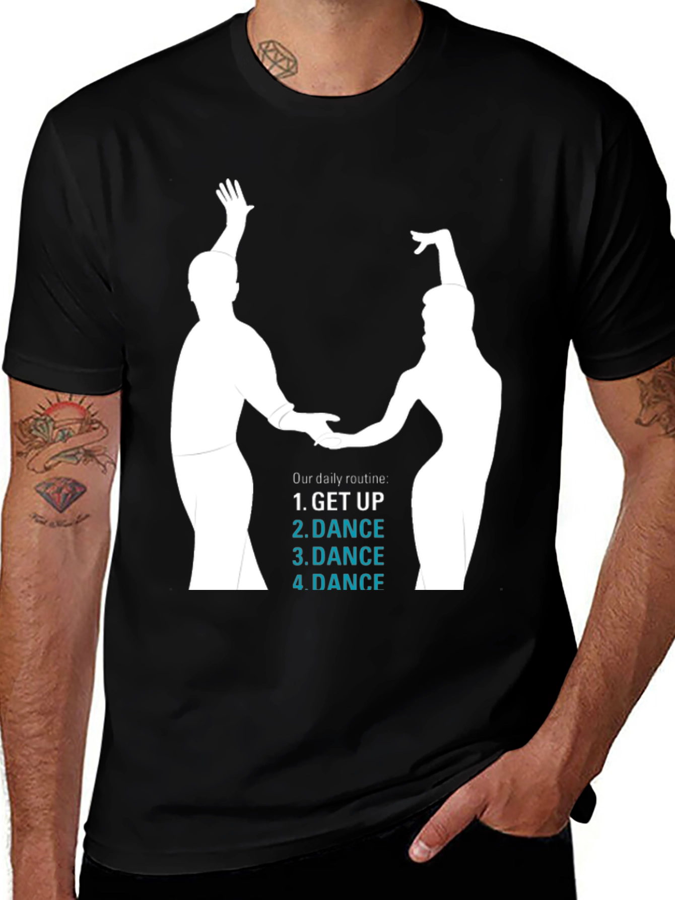Dance Routine T-Shirt - Black