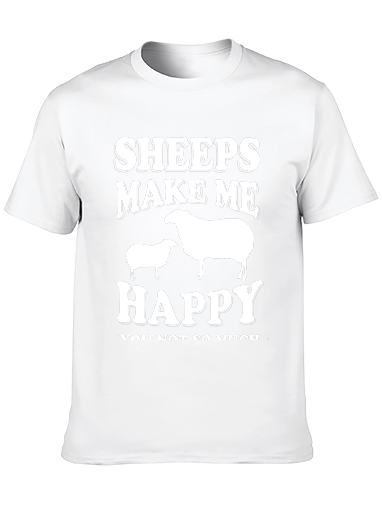 Sheep Make Me Happy T-Shirt