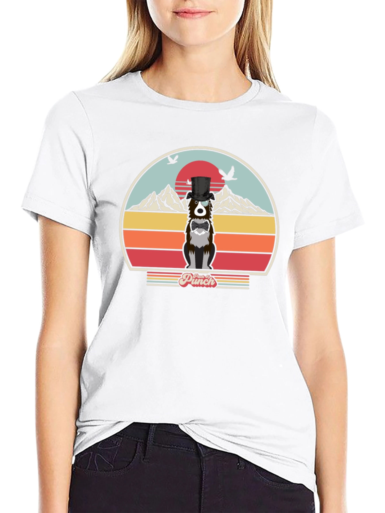 Dog Punch Graphic T-Shirt
