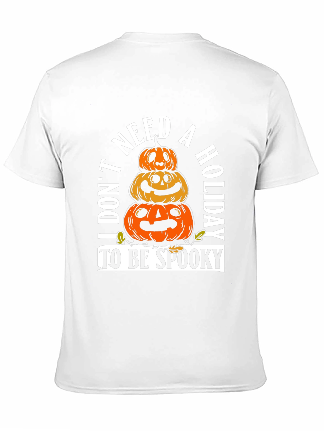 Spooky Season T-Shirt: Pumpkin Stack Tee