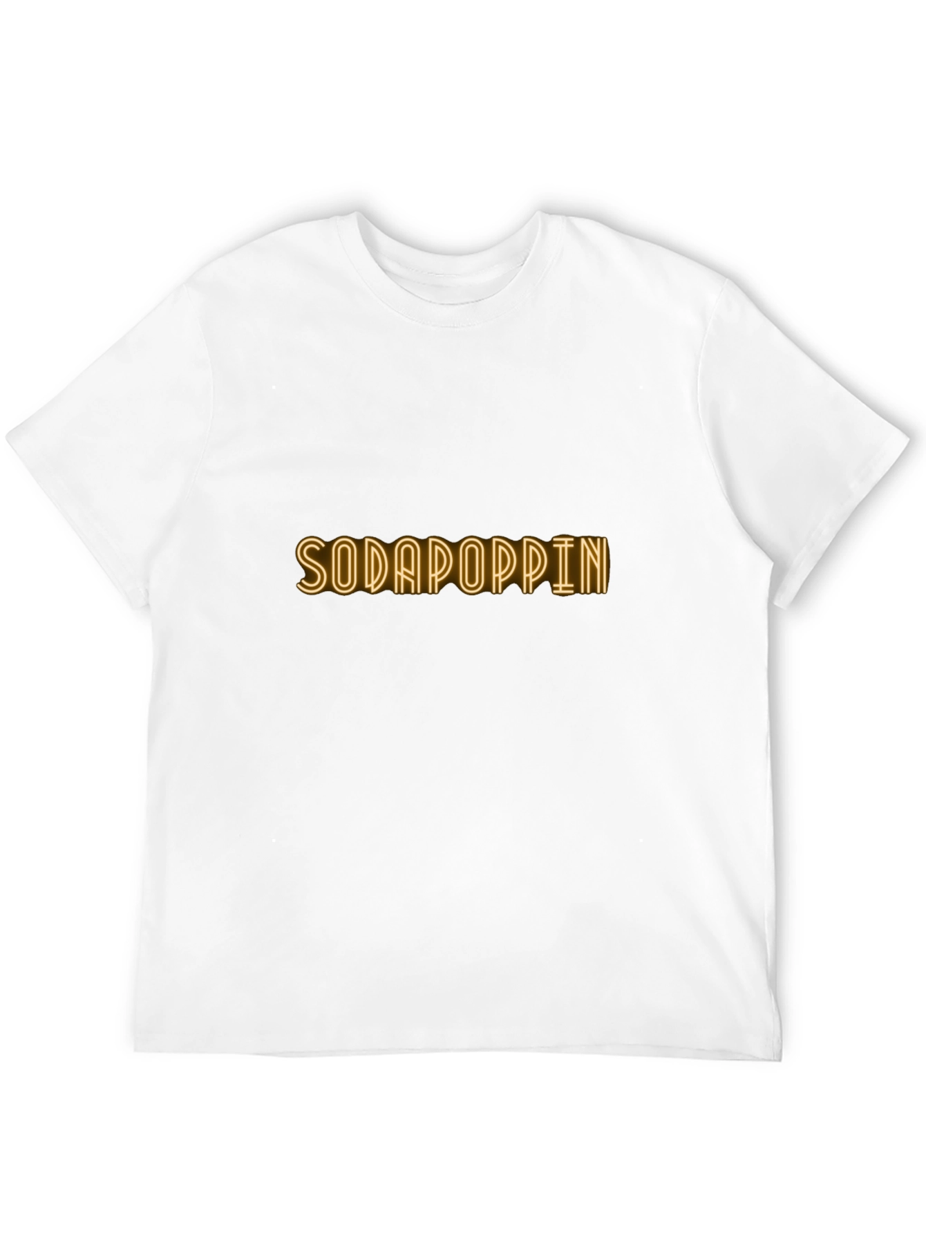 Sodapoppin Neon Graphic Black T-Shirt