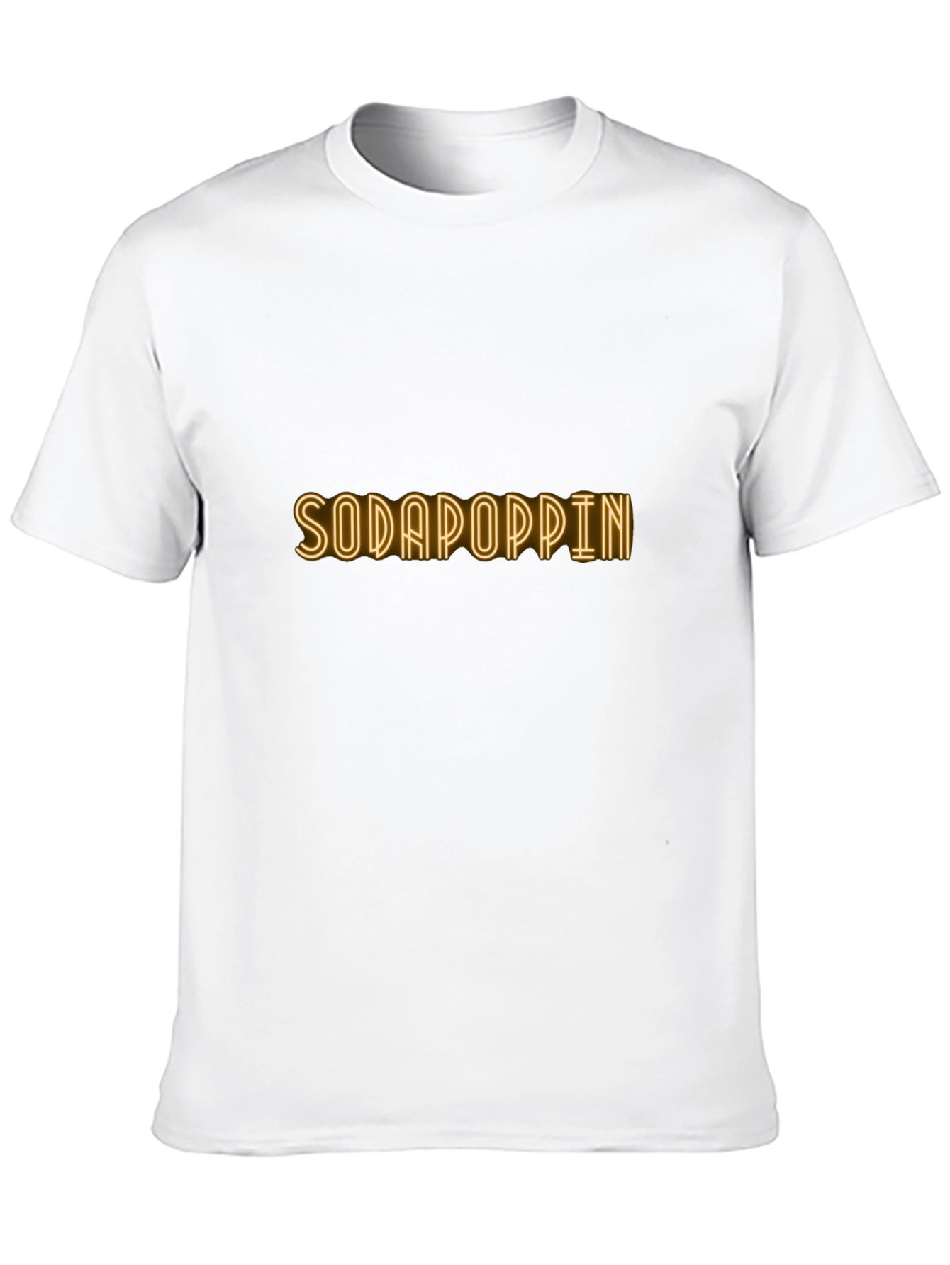 Sodapoppin Neon Graphic Black T-Shirt