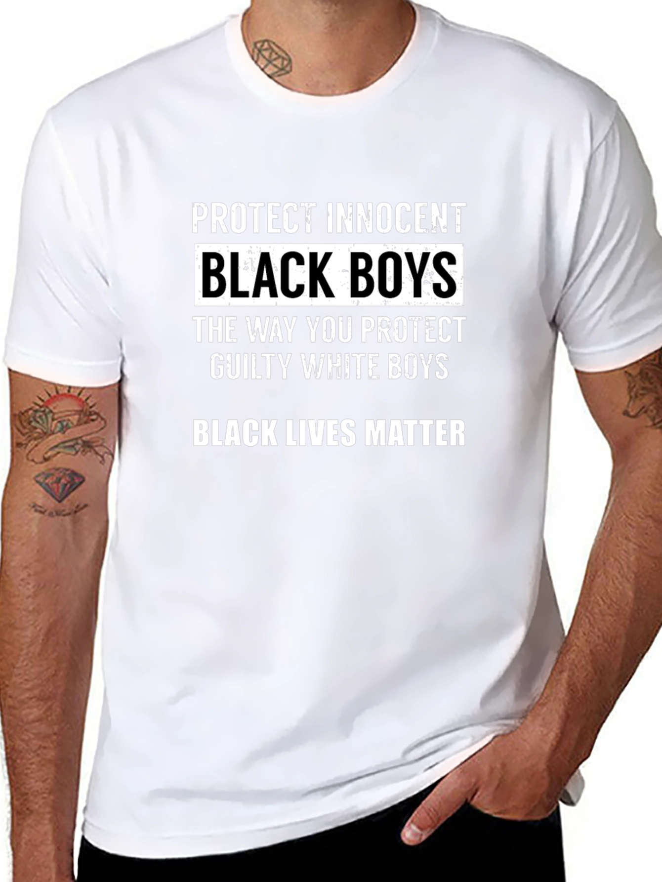 Protect Innocent Black Boys Tee