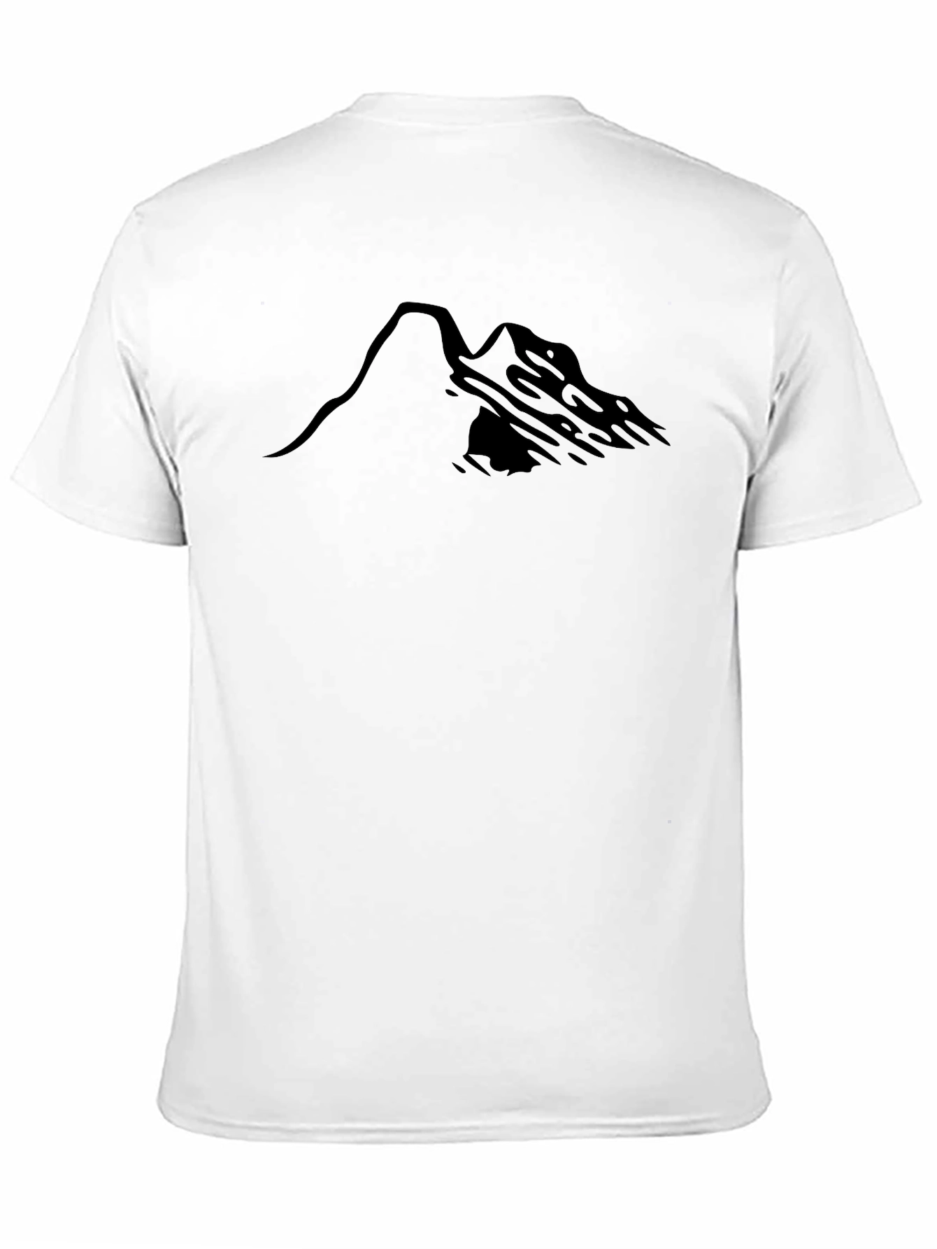Mountain Graphic Black T-Shirt