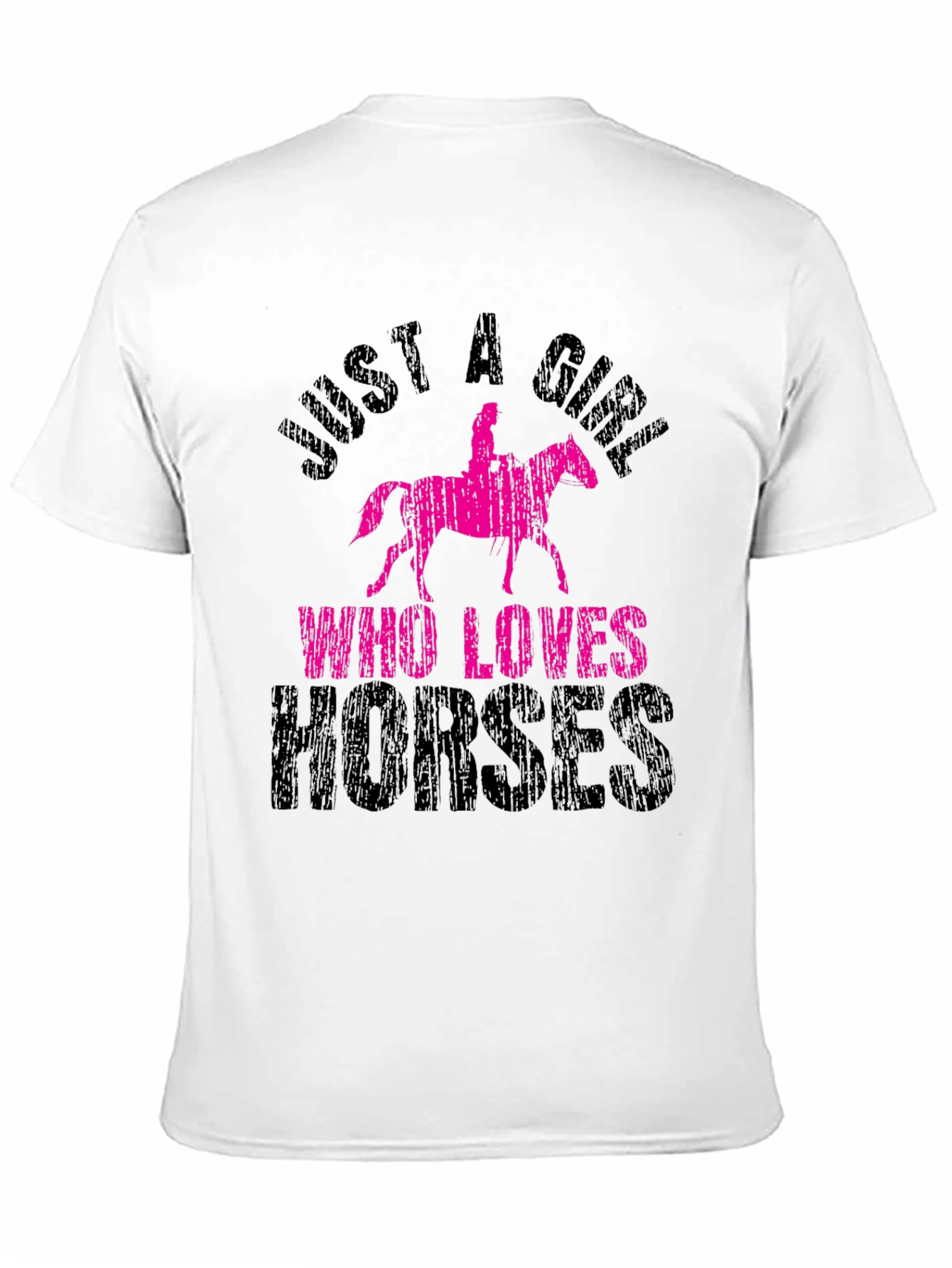 Just A Girl Who Loves Horses T-Shirt