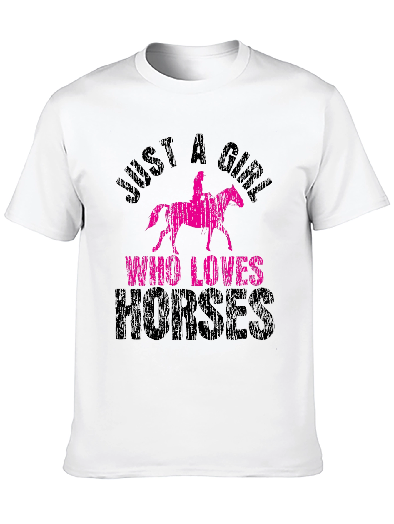 Just A Girl Who Loves Horses T-Shirt