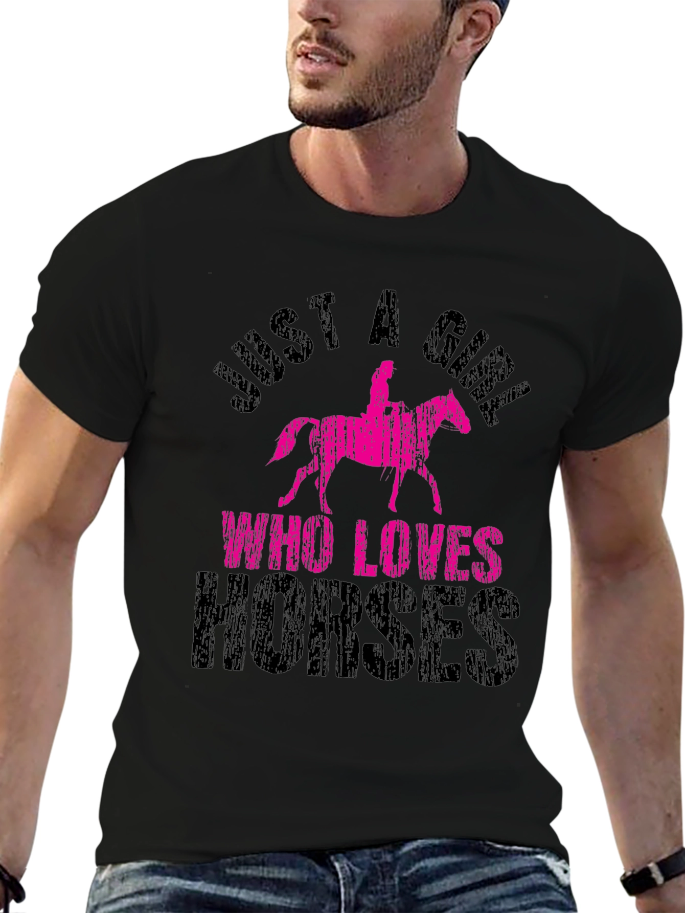 Just A Girl Who Loves Horses T-Shirt