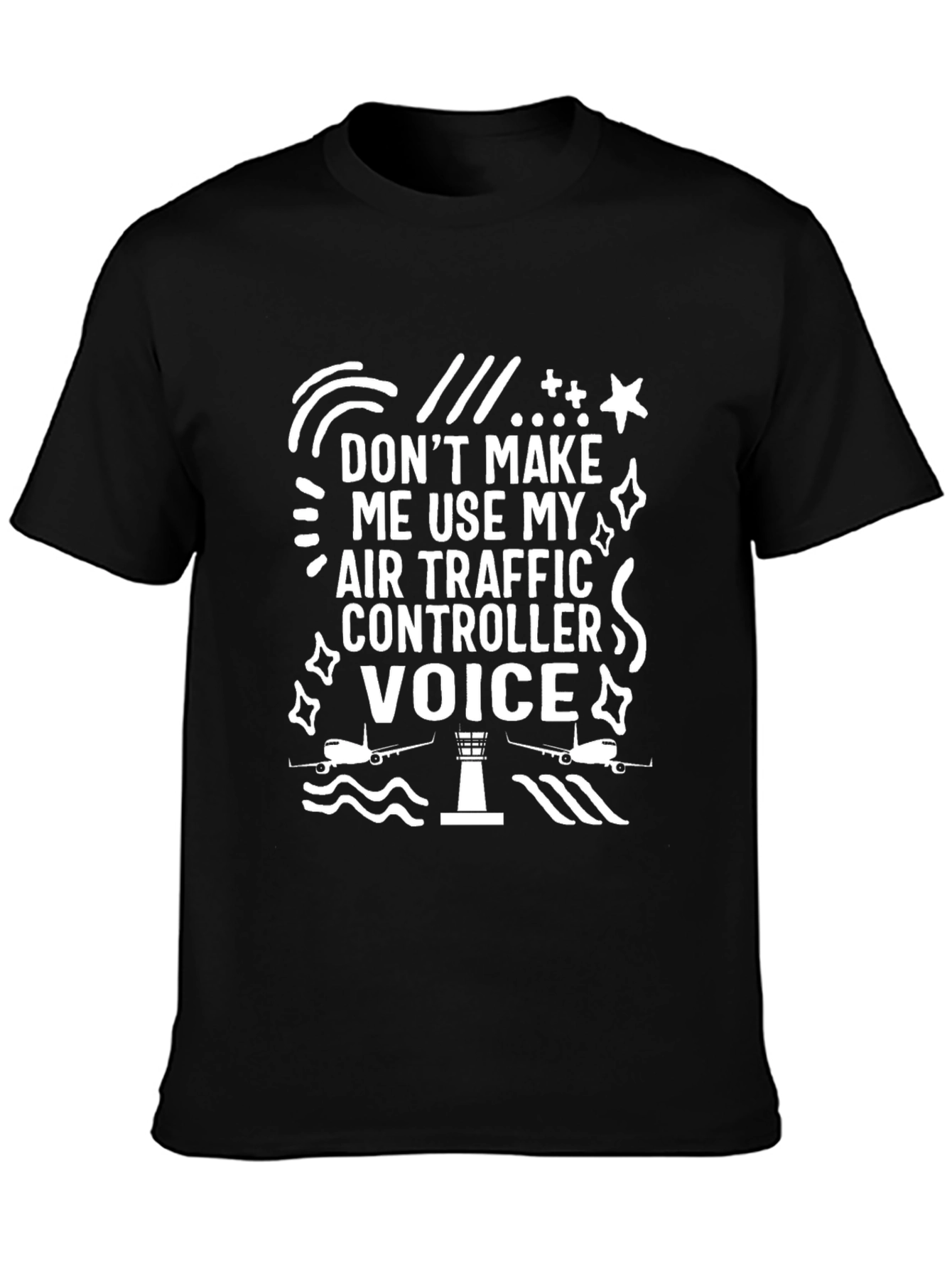 Air Traffic Controller Voice Graphic Tee