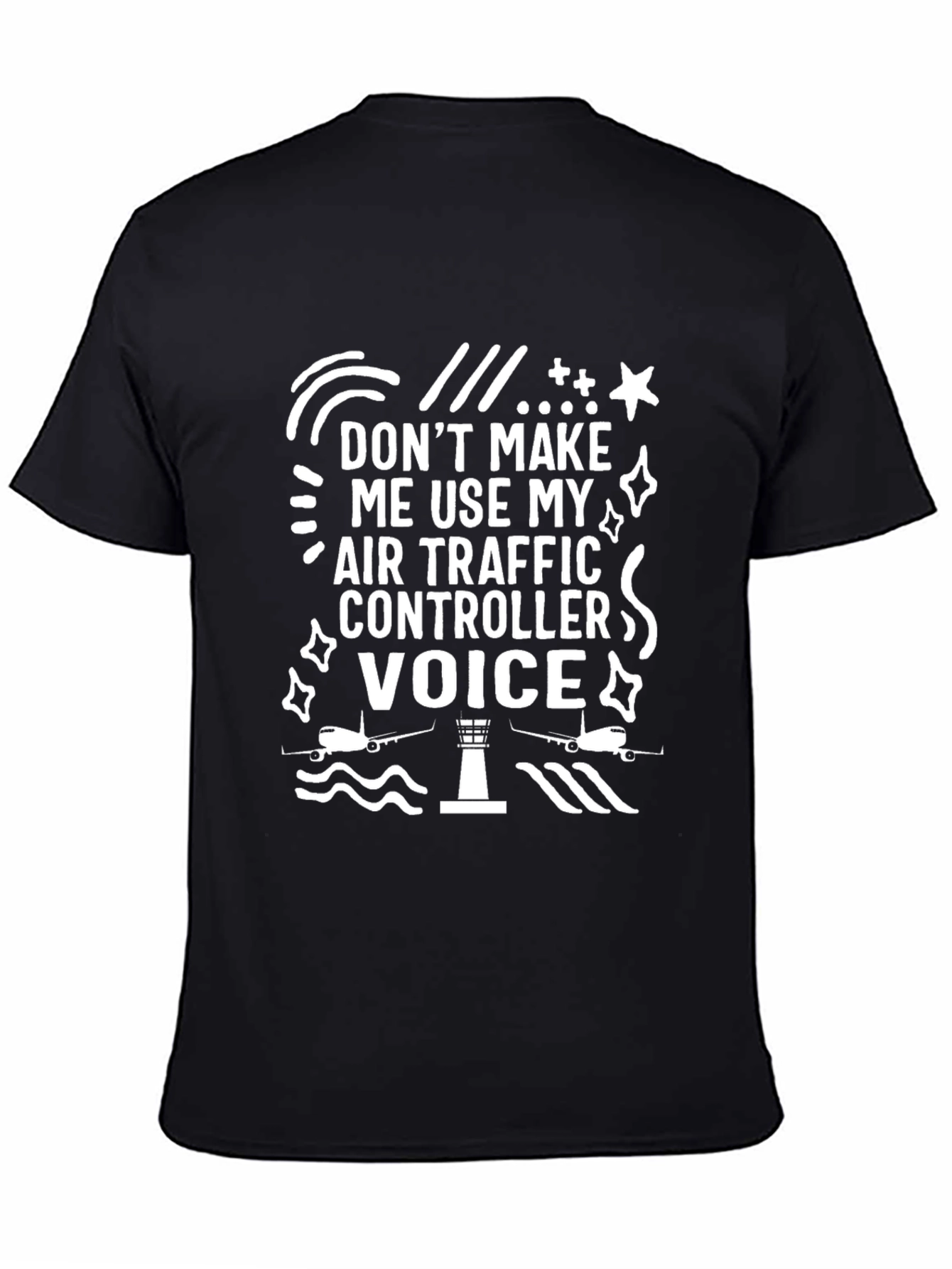 Air Traffic Controller Voice Graphic Tee