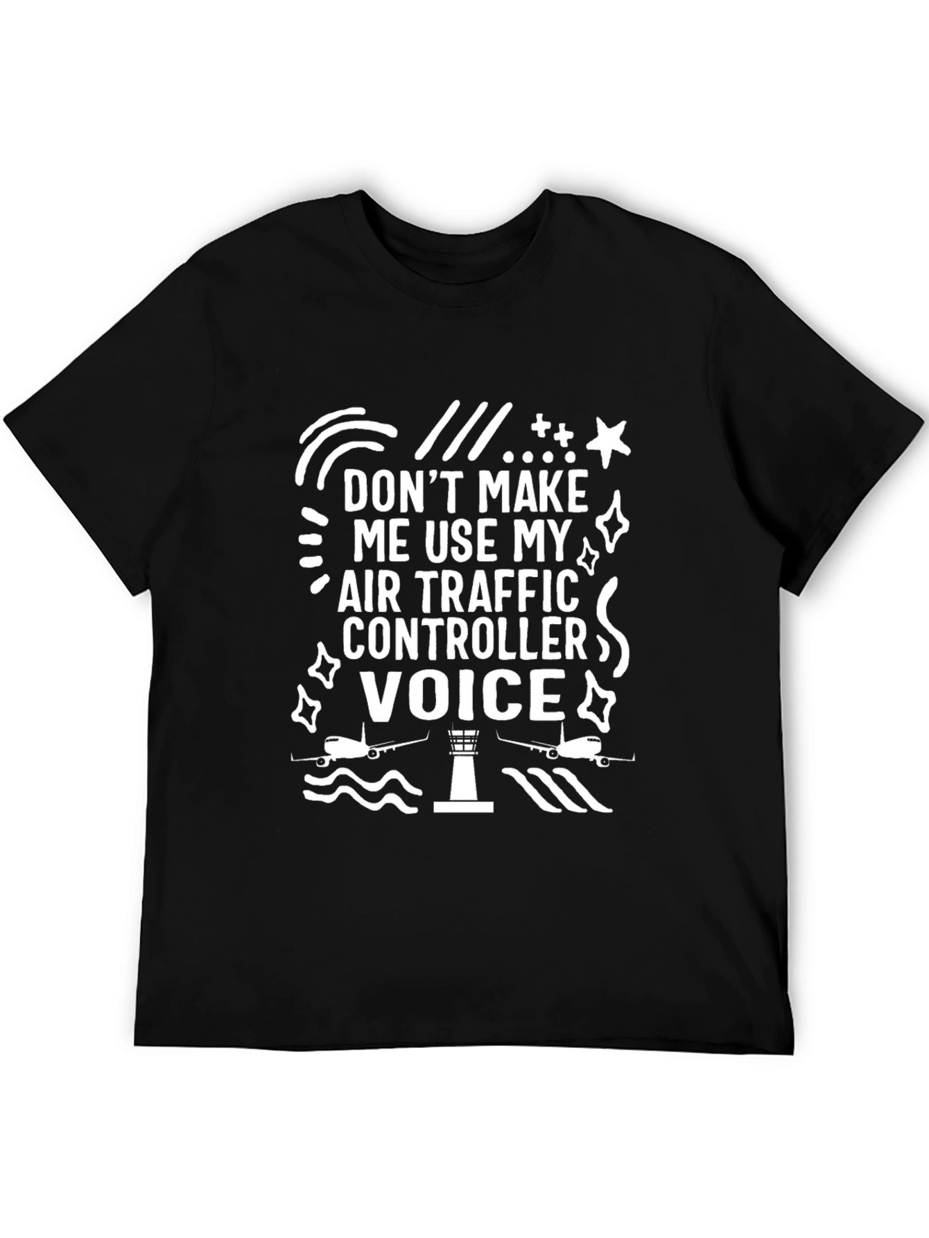 Air Traffic Controller Voice Graphic Tee