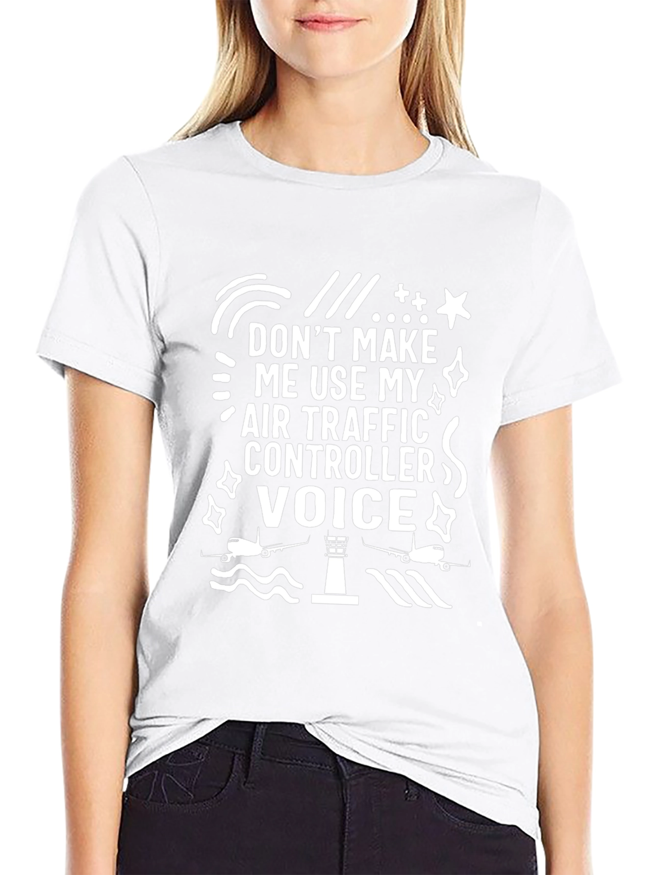 Air Traffic Controller Voice Graphic Tee