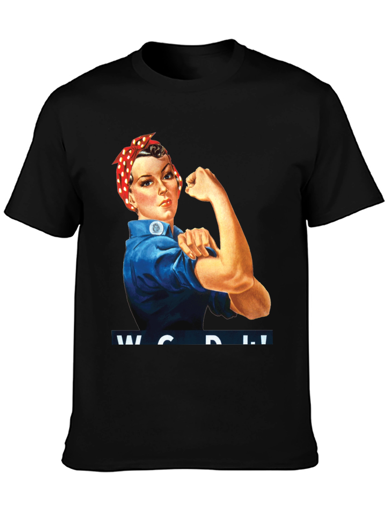 Rosie the Riveter Graphic Tee - Womens Empowerment
