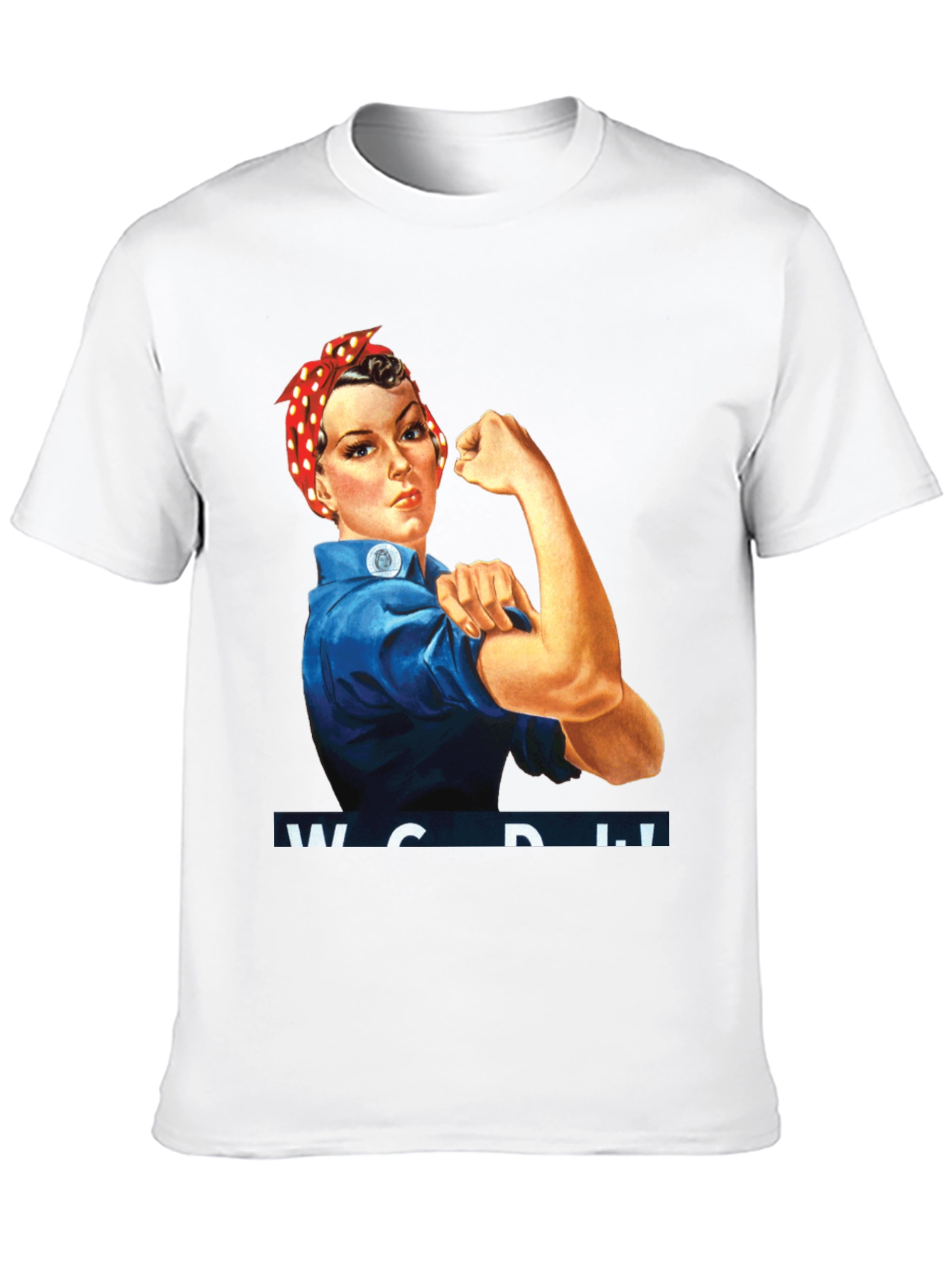 Rosie the Riveter Graphic Tee - Womens Empowerment