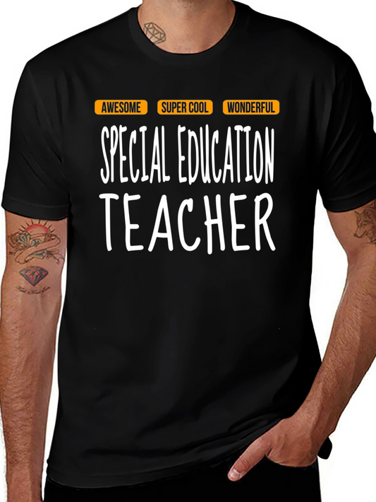 Awesome Special Education Teacher Graphic Tee