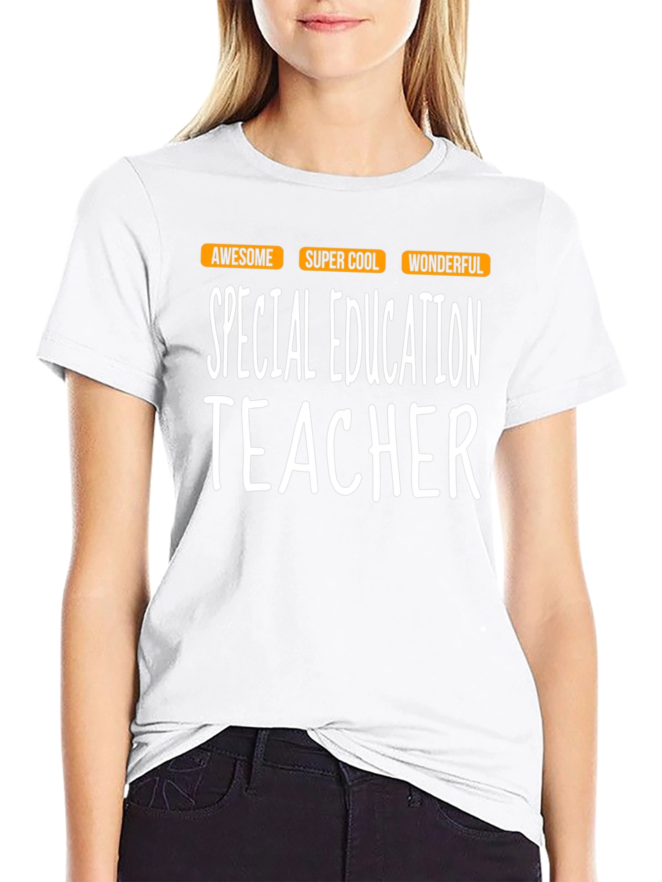 Awesome Special Education Teacher Graphic Tee