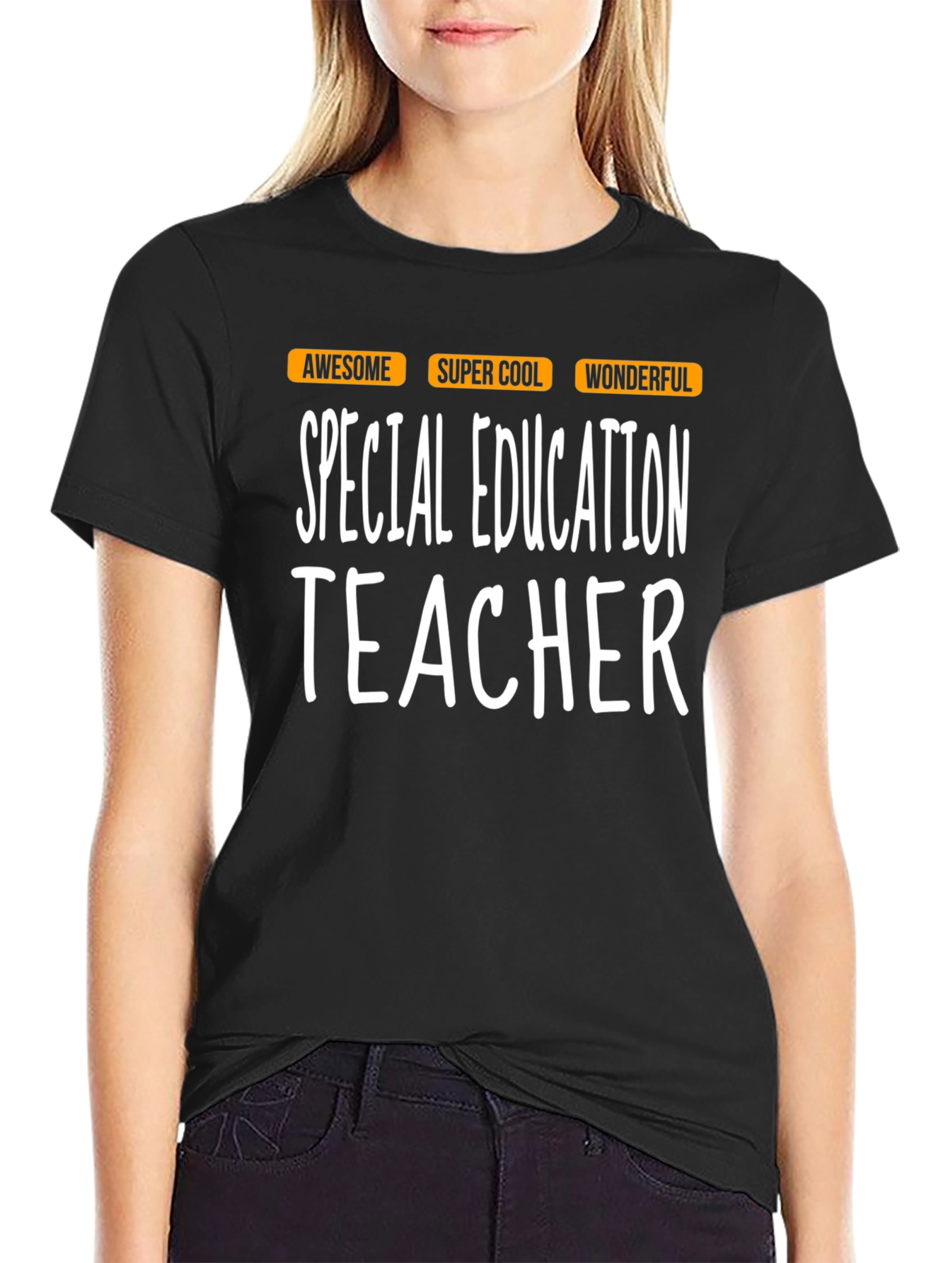 Awesome Special Education Teacher Graphic Tee