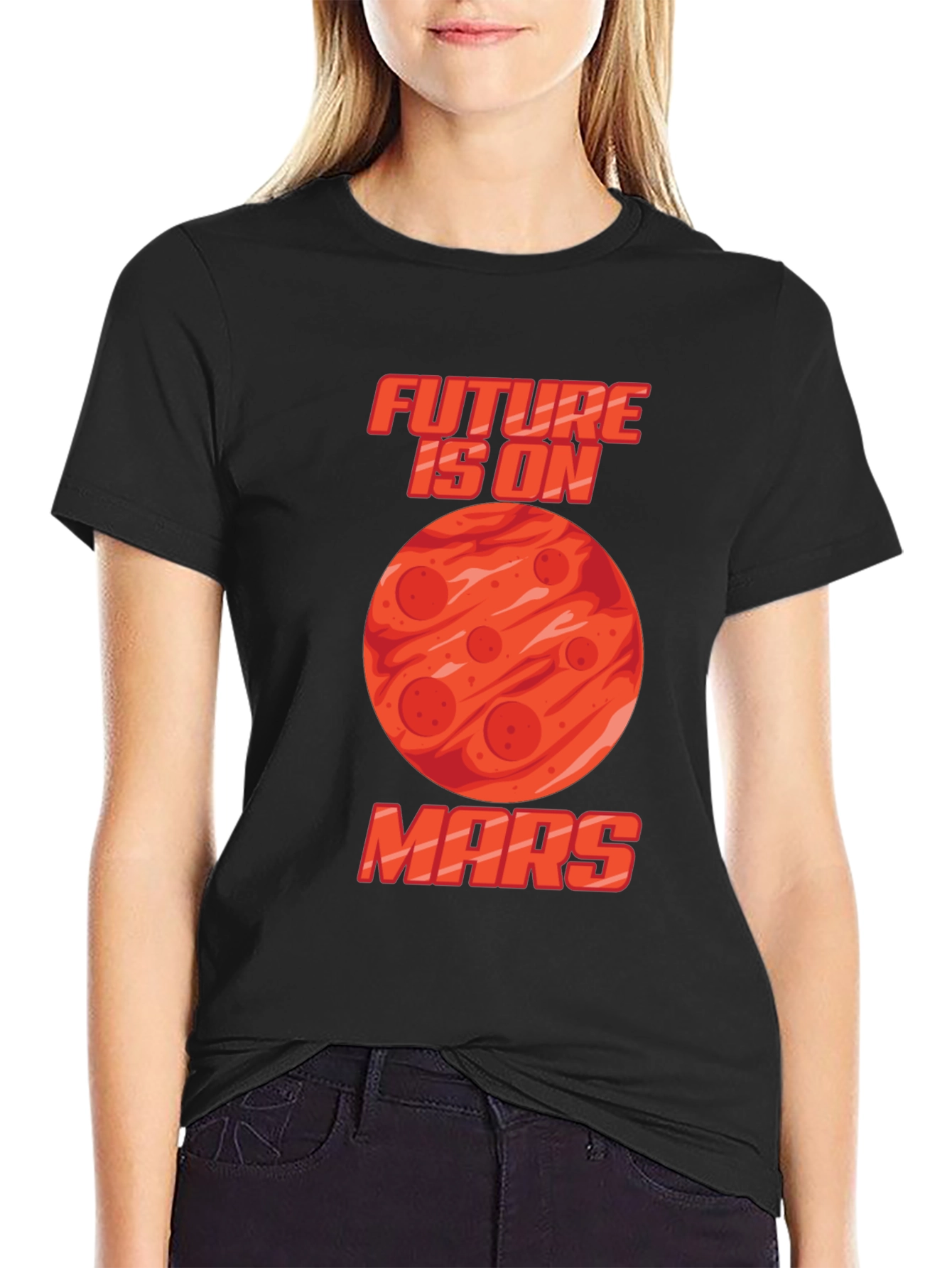 Future is on Mars Graphic T-Shirt