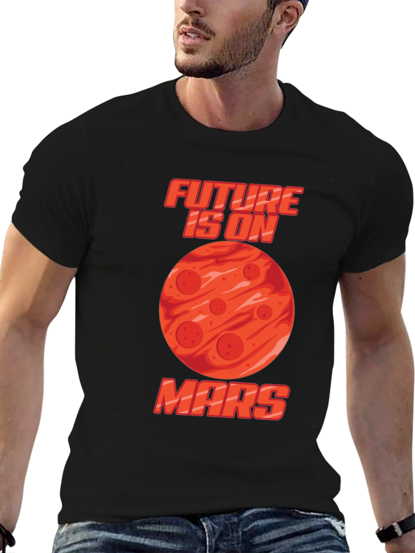 Future is on Mars Graphic T-Shirt