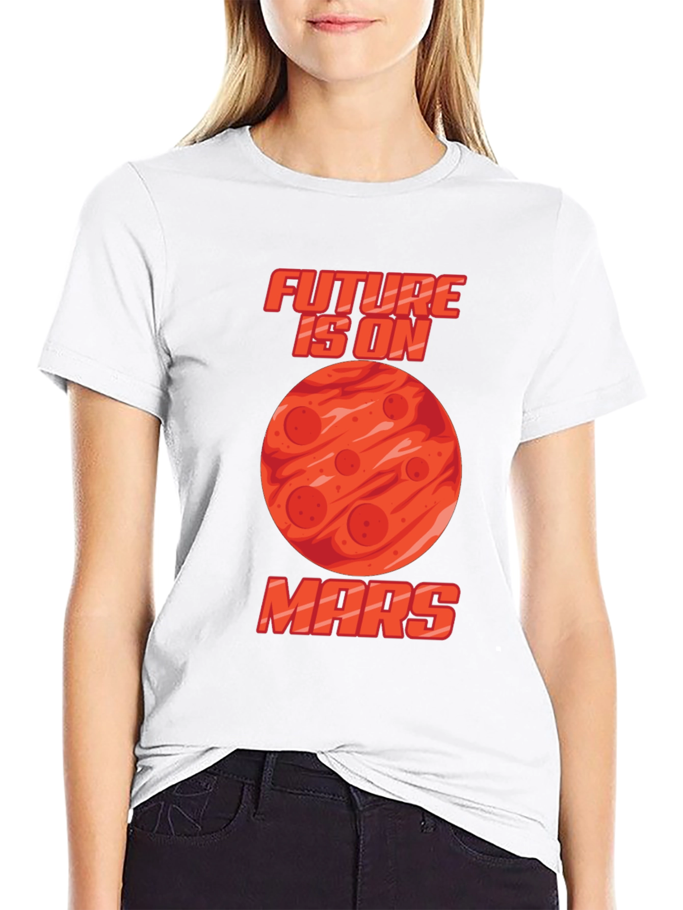 Future is on Mars Graphic T-Shirt