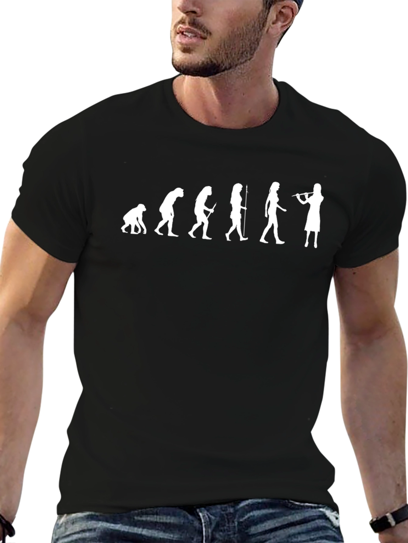 Evolution of Music T-Shirt - Musician Humor Tee