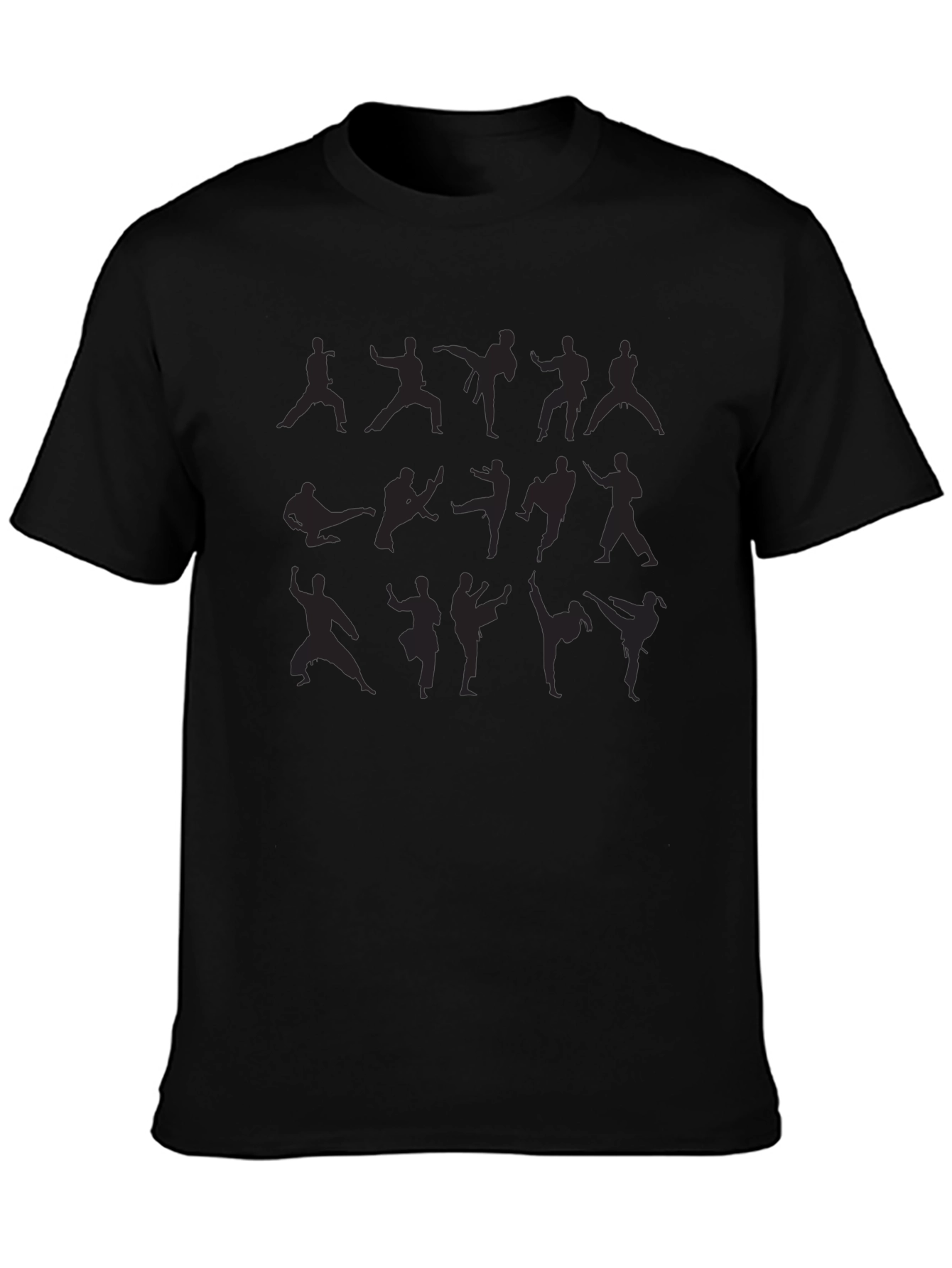 Martial Arts Silhouette T-Shirt