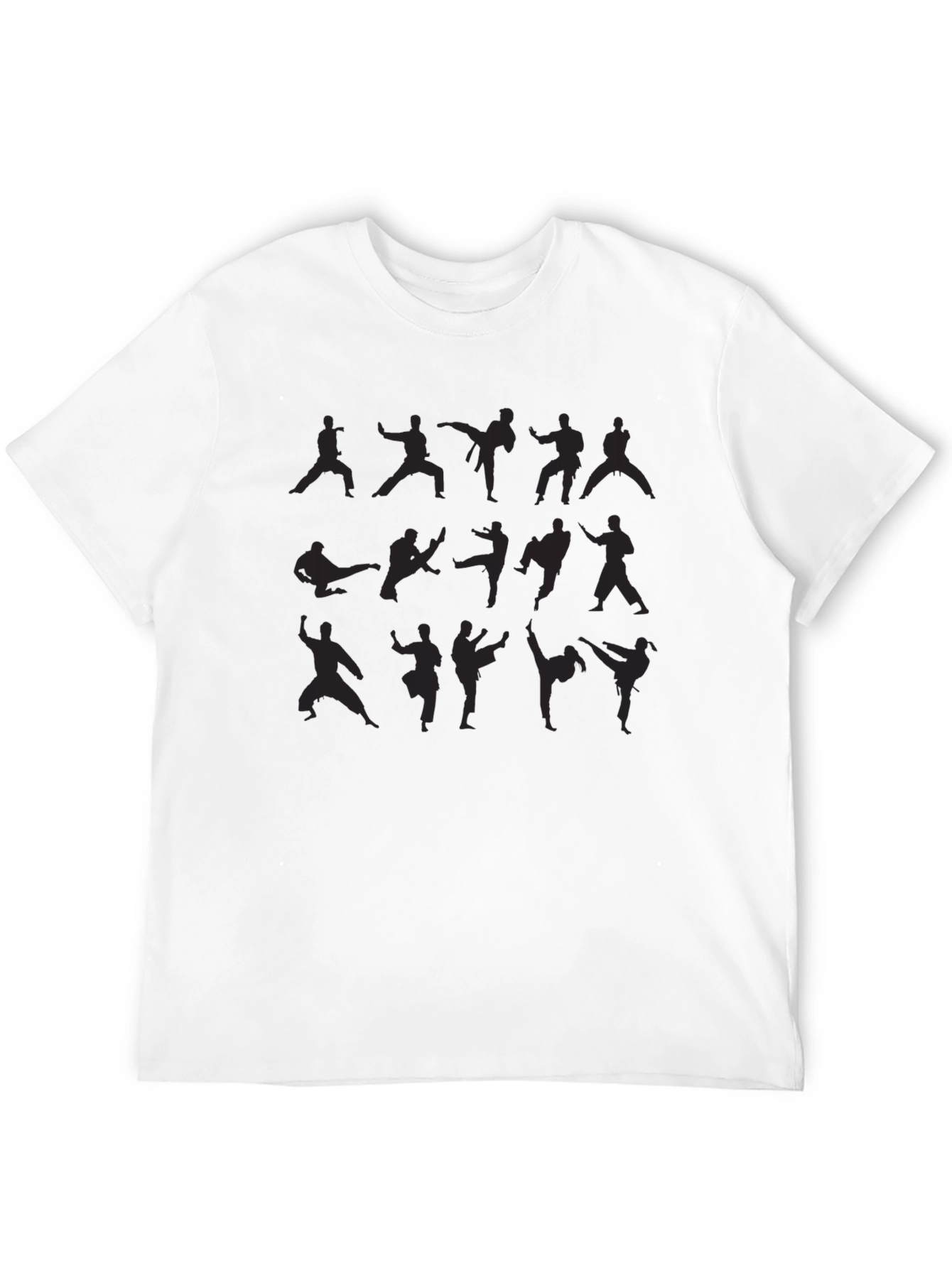 Martial Arts Silhouette T-Shirt