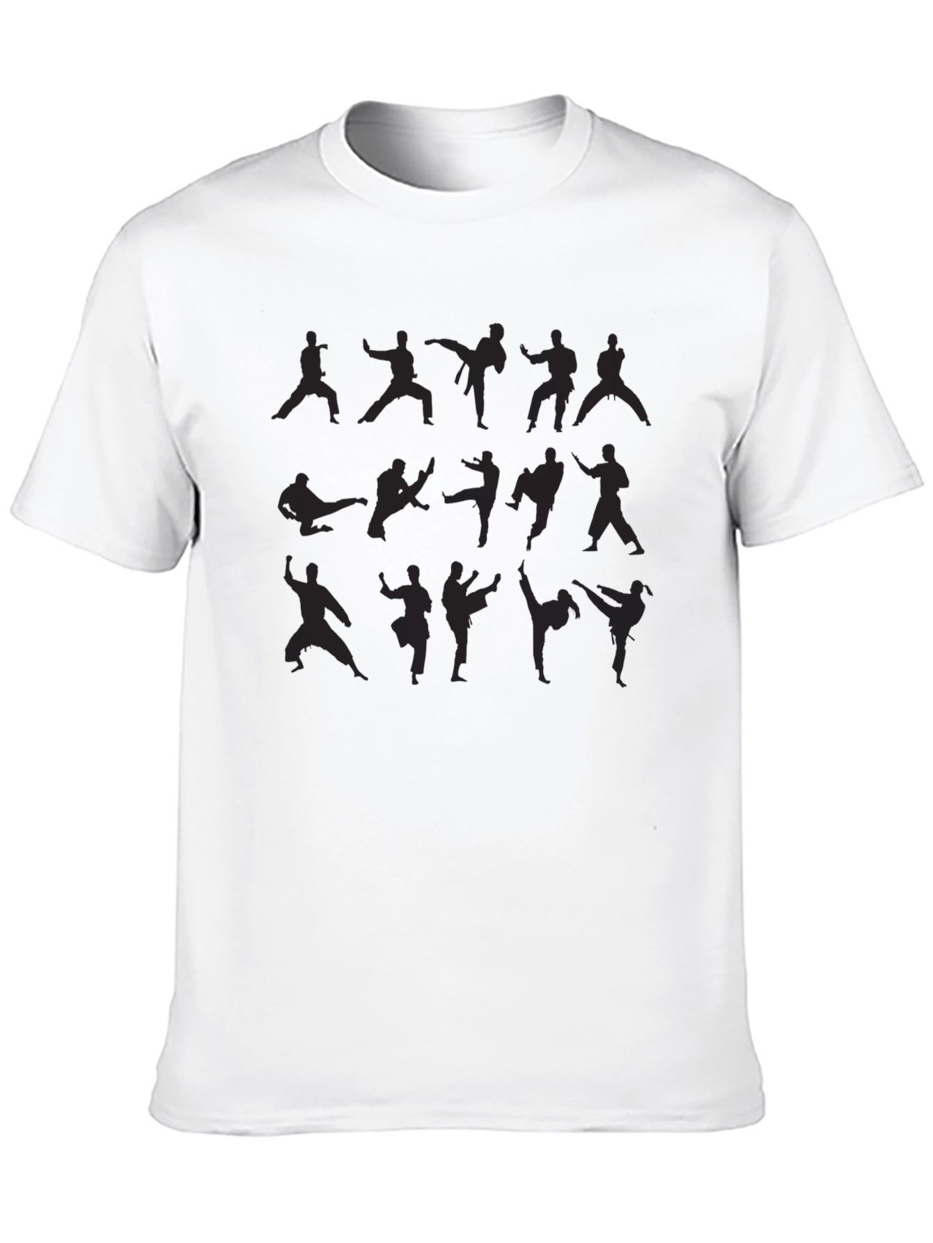 Martial Arts Silhouette T-Shirt