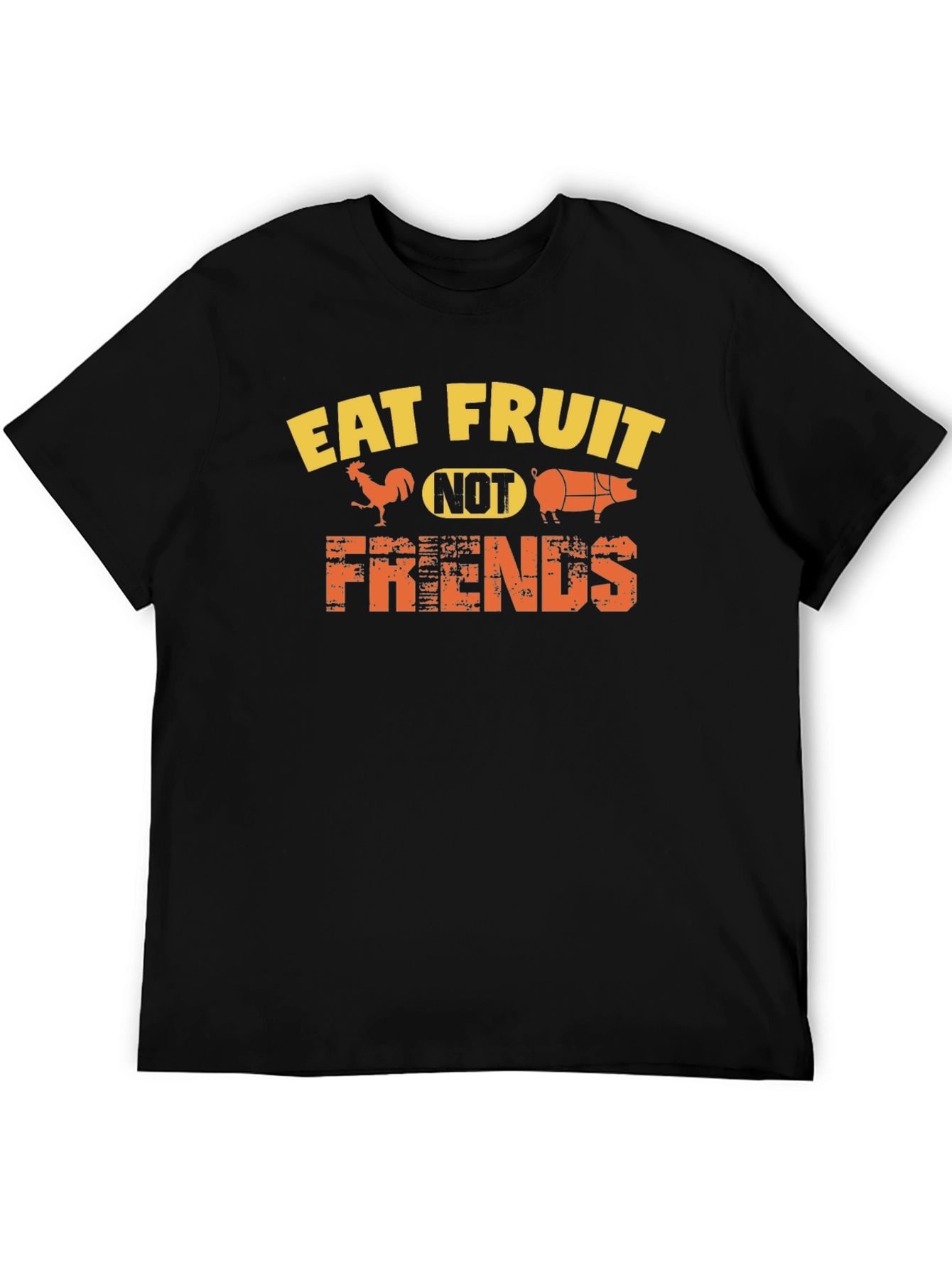 Eat Fruit Not Friends Vegan T-Shirt