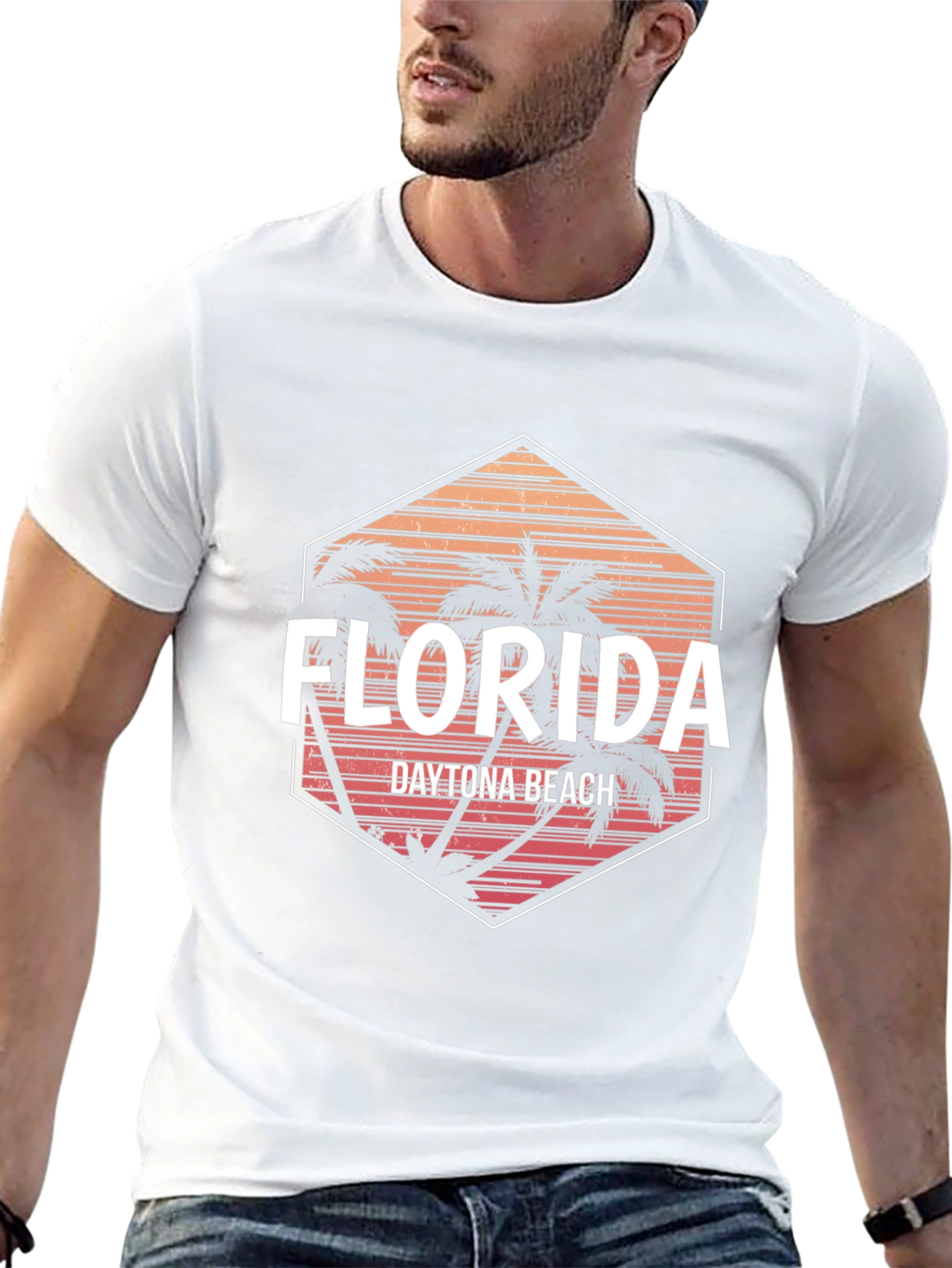 Florida Daytona Beach Graphic T-Shirt