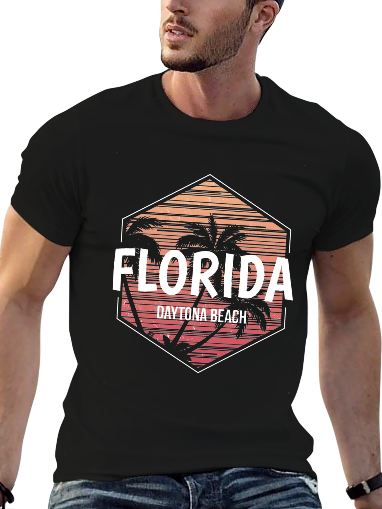 Florida Daytona Beach Graphic T-Shirt