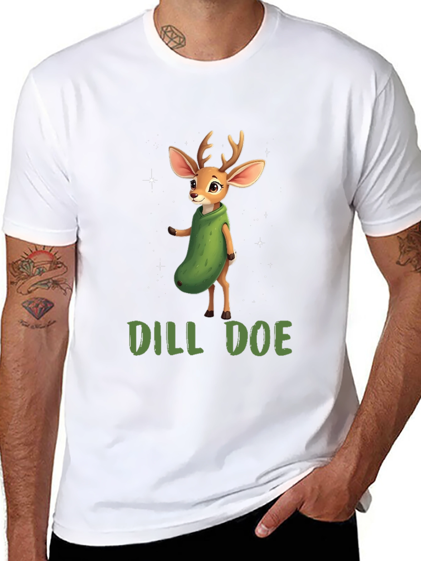 Dill Doe Deer Graphic T-Shirt