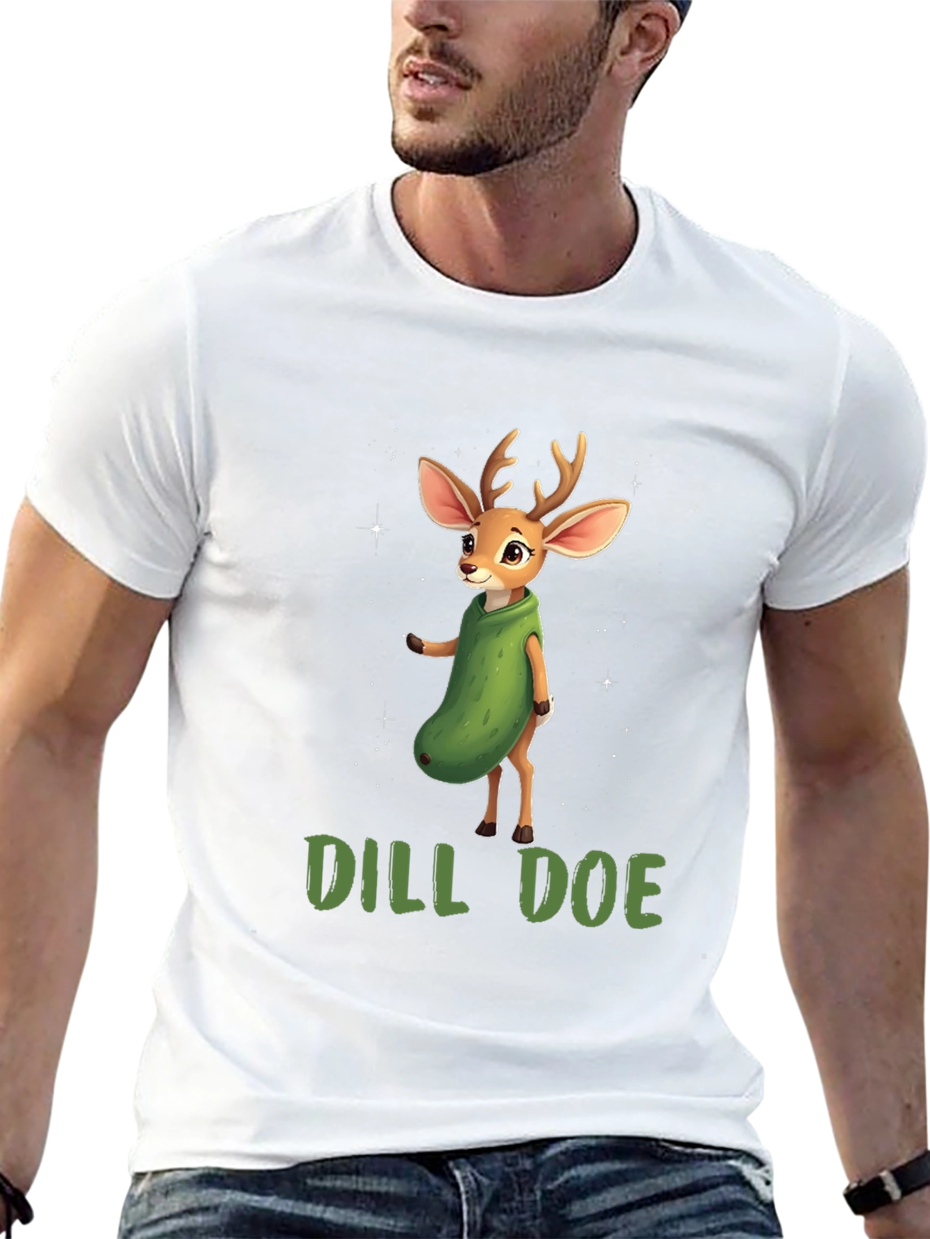Dill Doe Deer Graphic T-Shirt