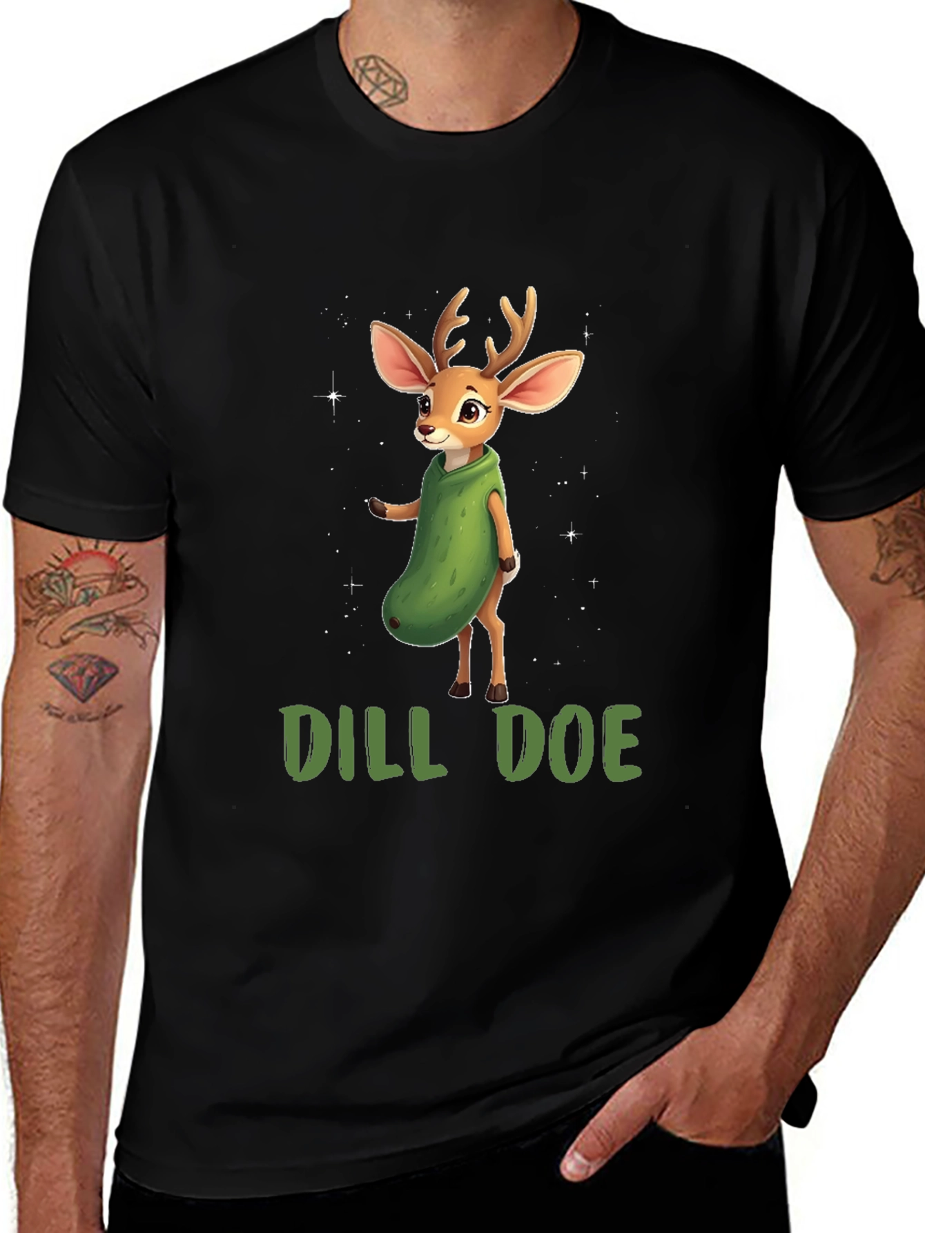 Dill Doe Deer Graphic T-Shirt