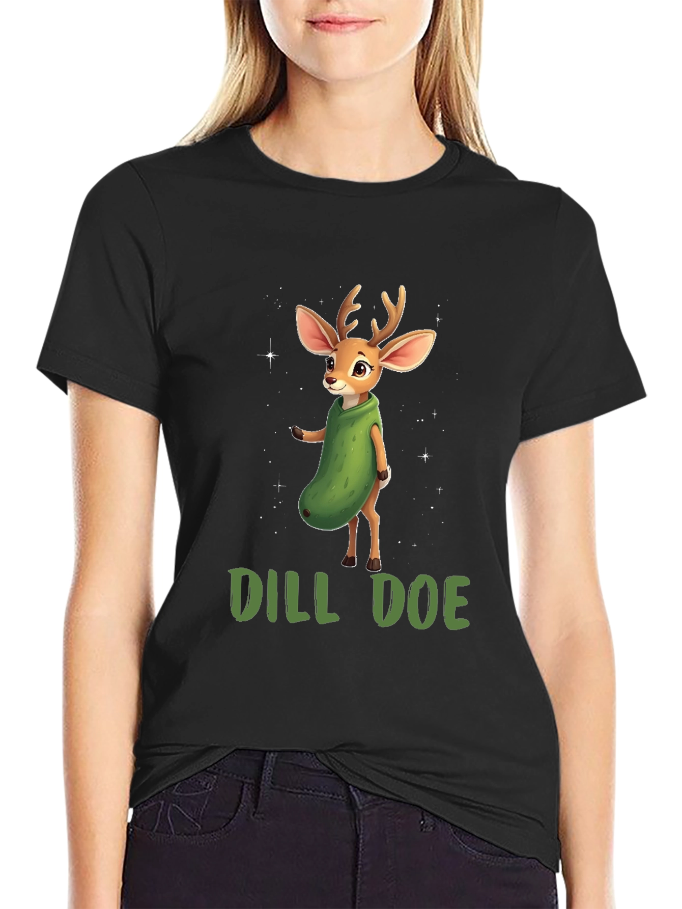 Dill Doe Deer Graphic T-Shirt