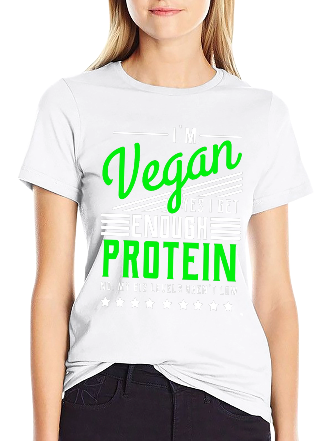 Vegan Protein T-Shirt - Im Vegan - B12 Levels