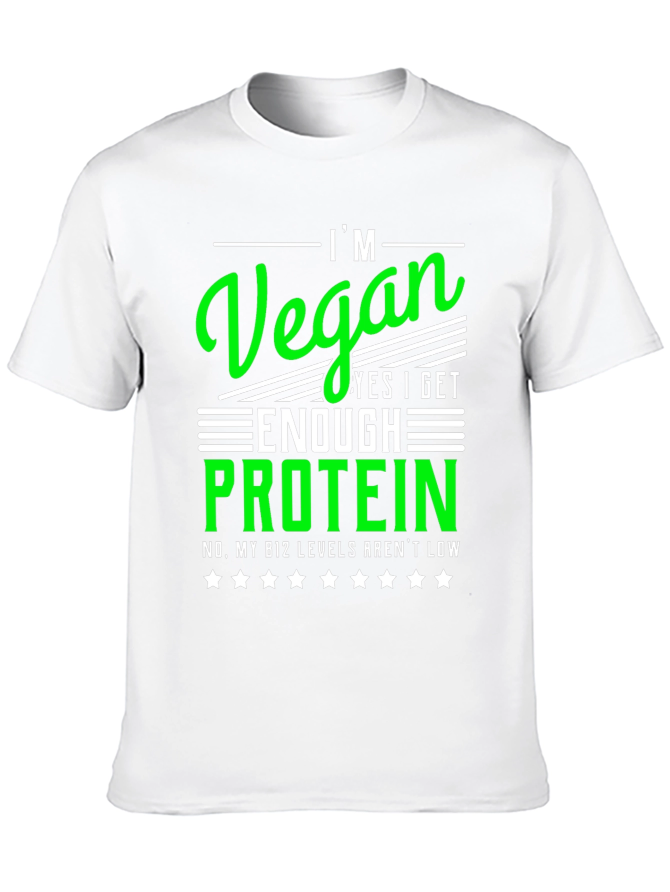 Vegan Protein T-Shirt - Im Vegan - B12 Levels