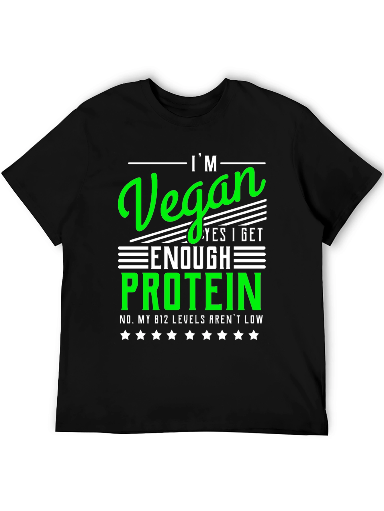 Vegan Protein T-Shirt - Im Vegan - B12 Levels
