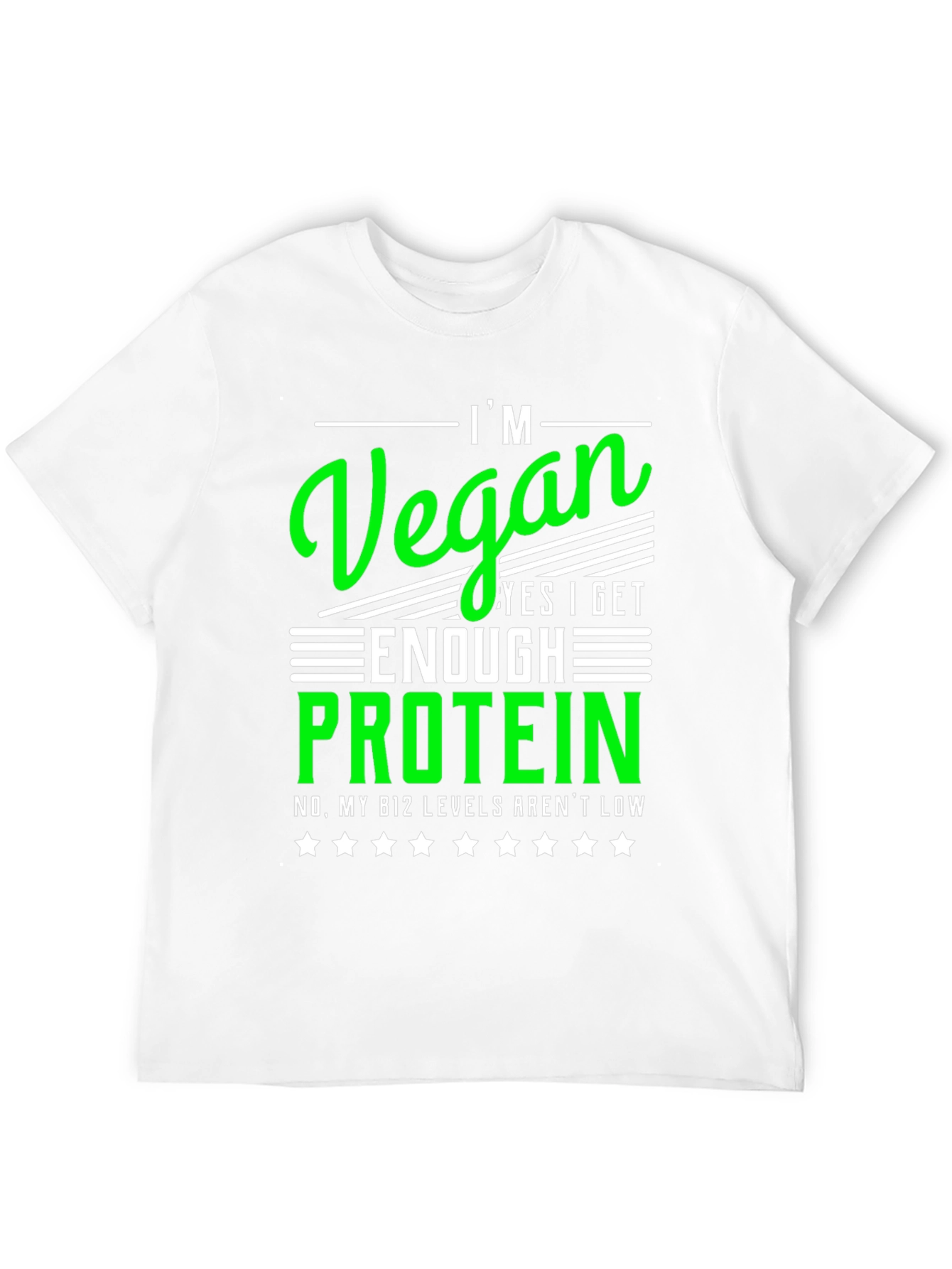 Vegan Protein T-Shirt - Im Vegan - B12 Levels