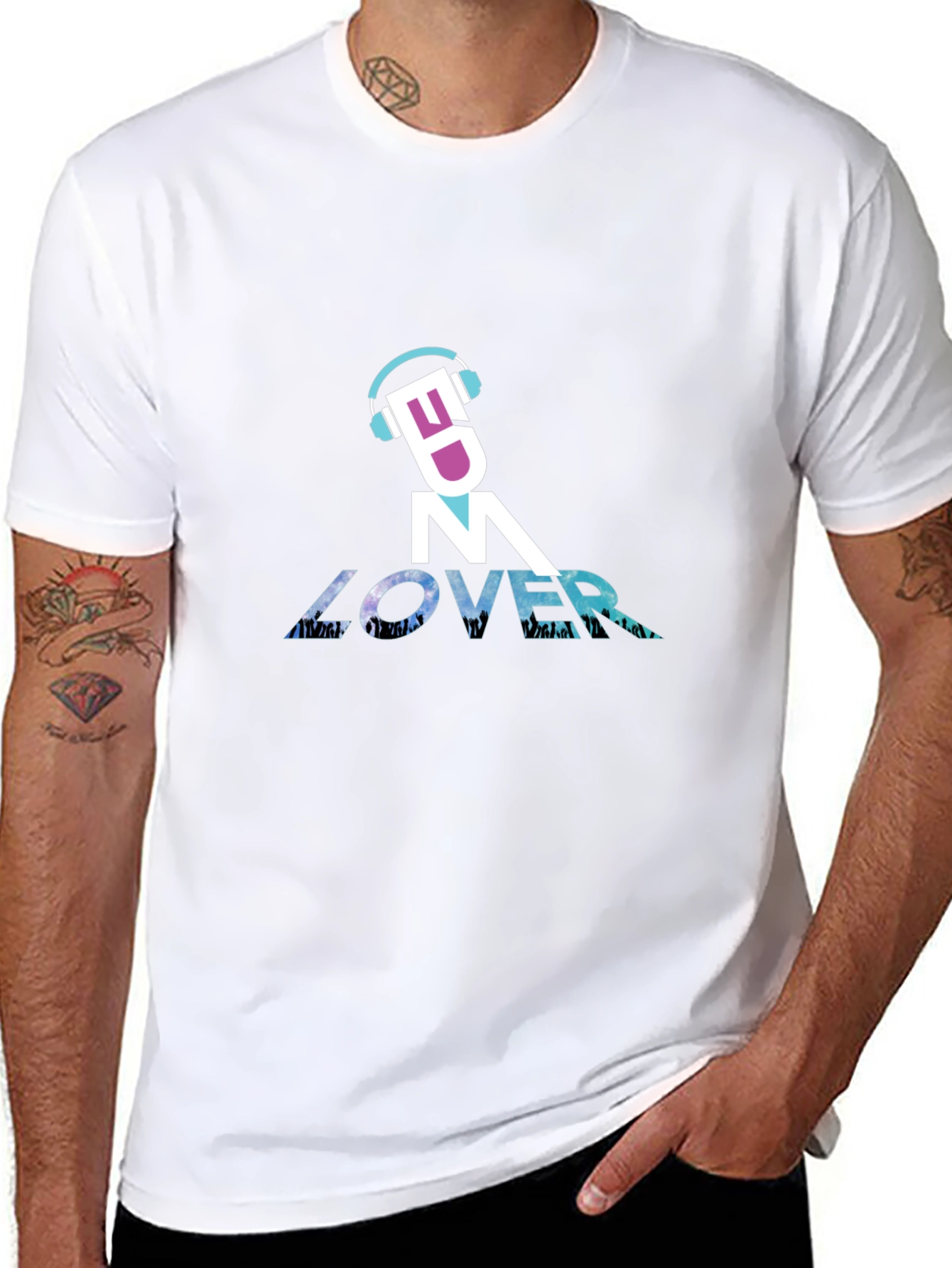 EDM Lover Black T-Shirt - Music Festival Ready
