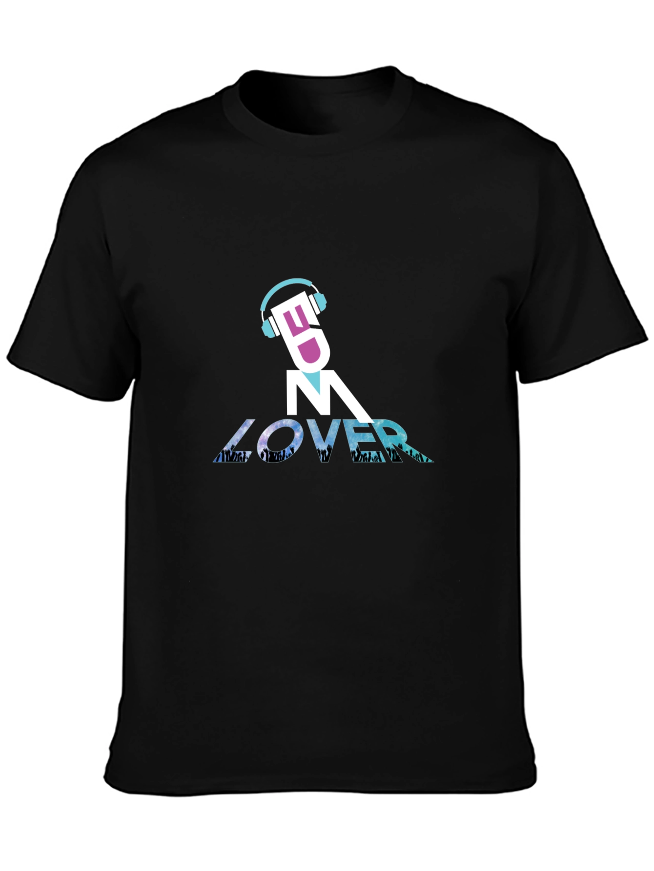 EDM Lover Black T-Shirt - Music Festival Ready