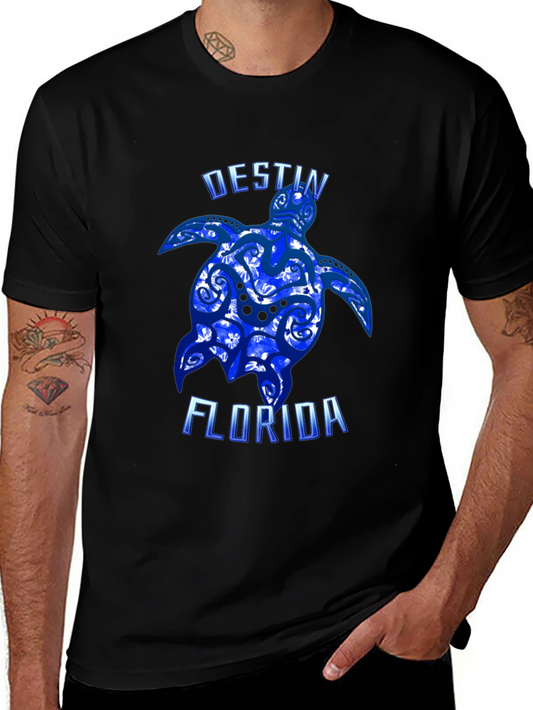 Destin Florida Turtle Graphic Tee